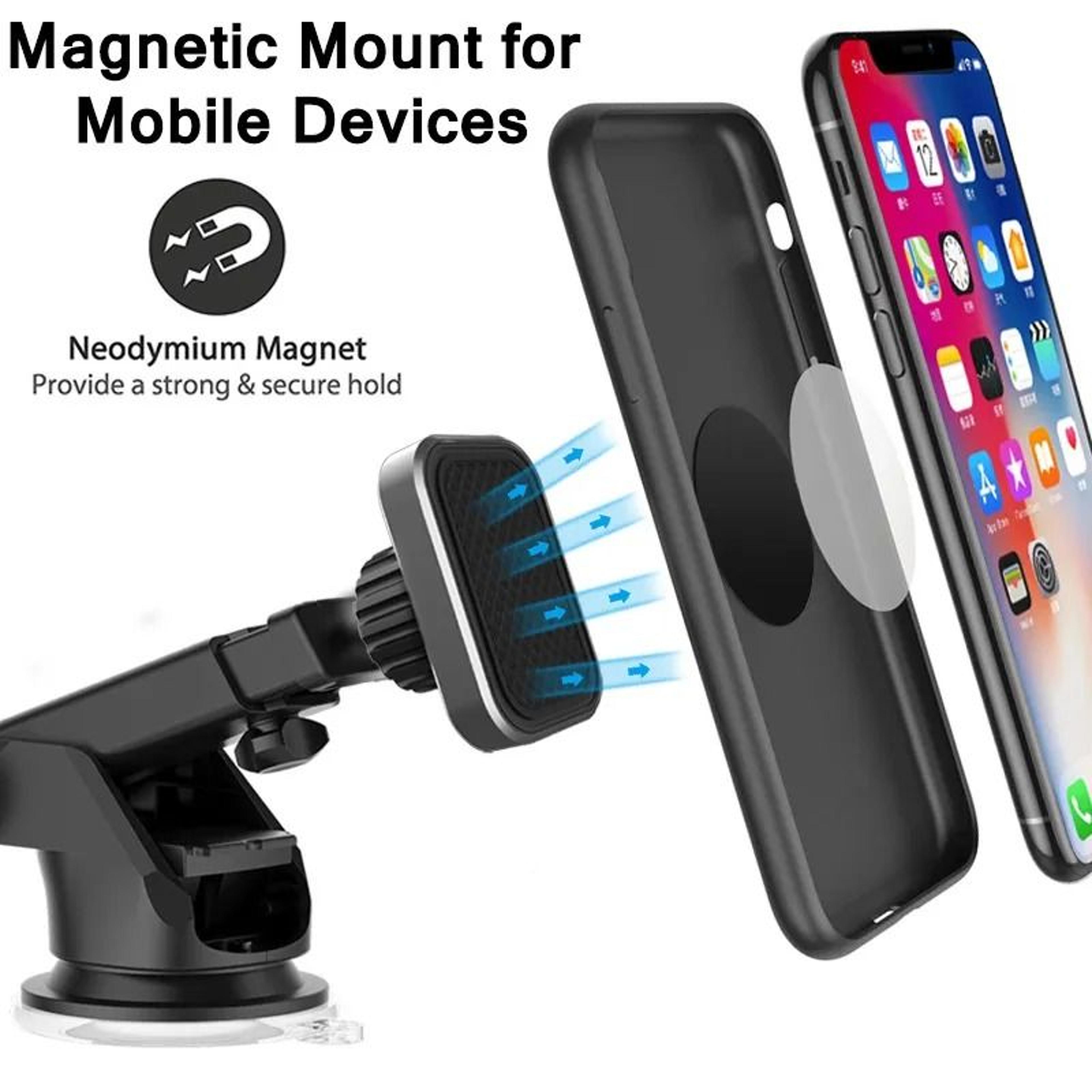 Adjustable Rotating Car Phone Holder Suction Cup Phone Mount 1