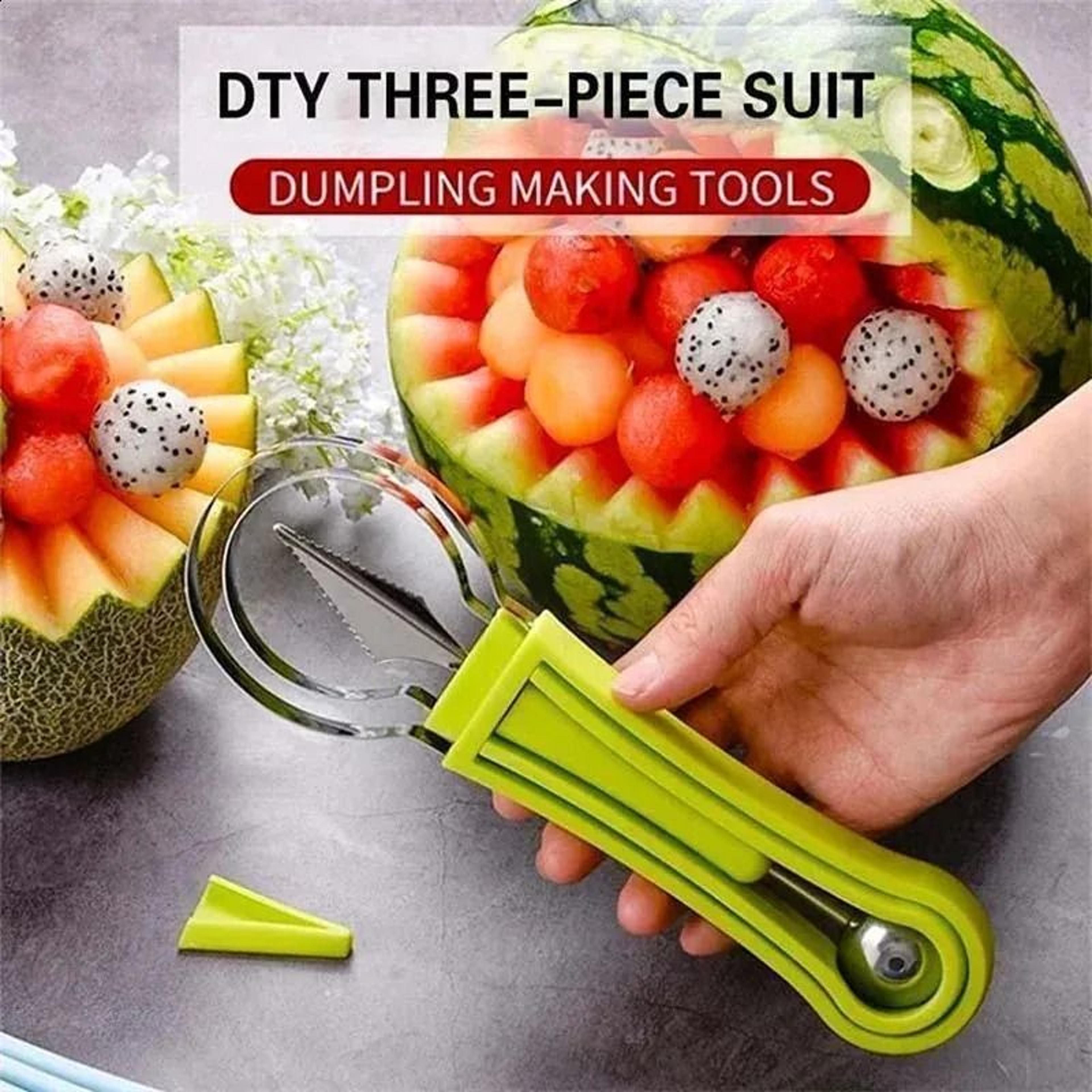 Watermelon Cutter Fruit Fork Slicer 7