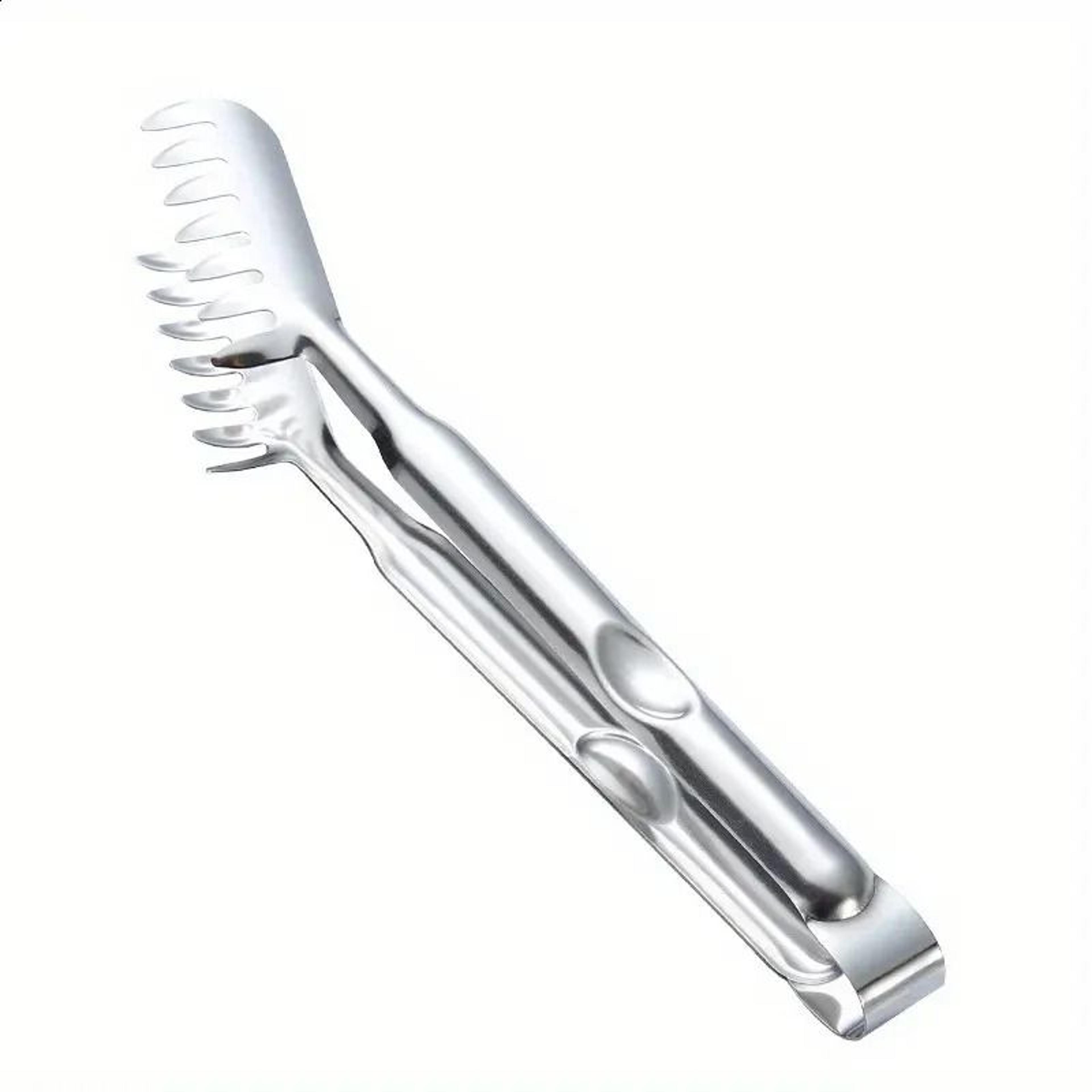 Stainless Steel Pasta Tongs Spaghetti Noodle Server Kitchen Tool 2