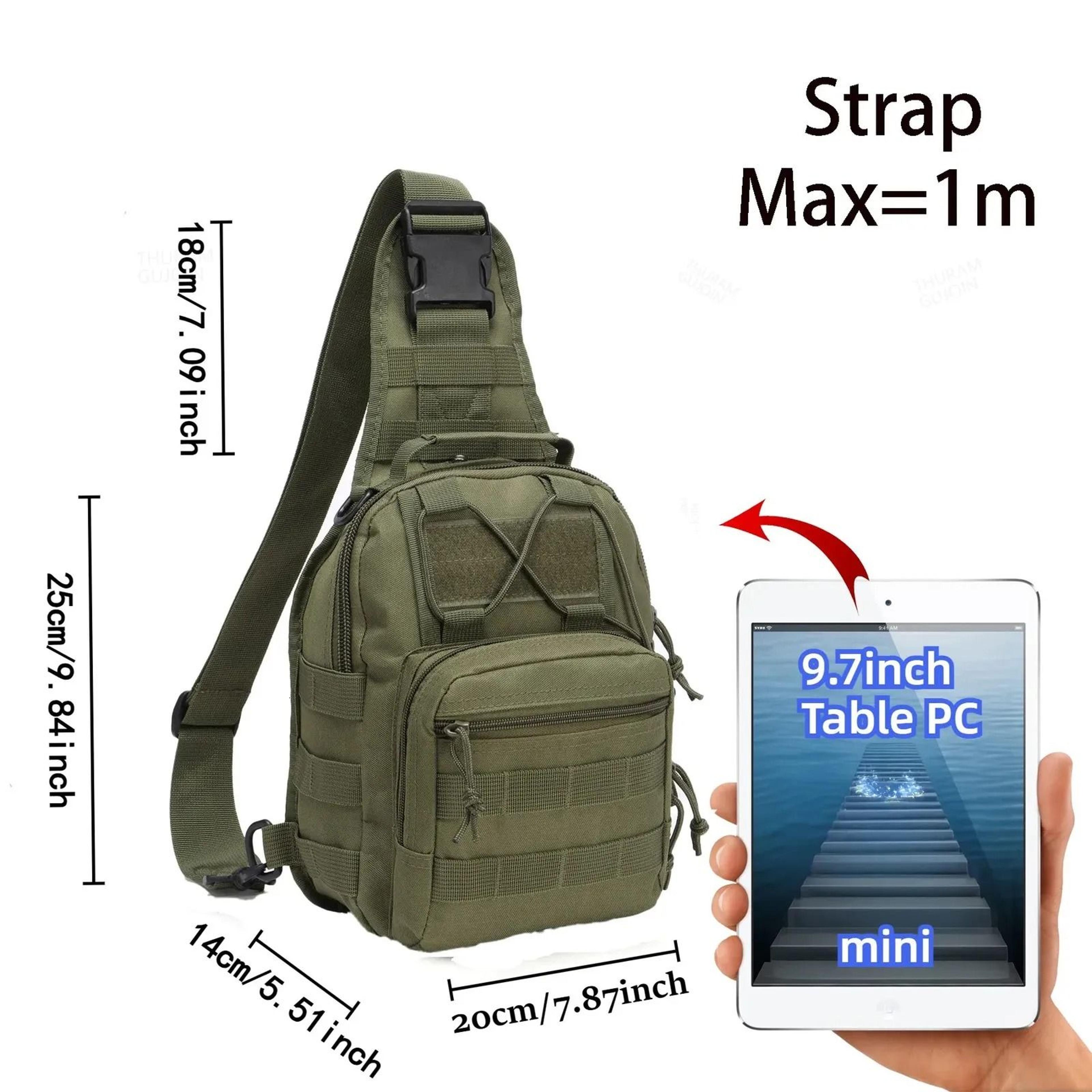 Modular Tactical Backpack Multi Compartment Outdoor Sport Bag 7