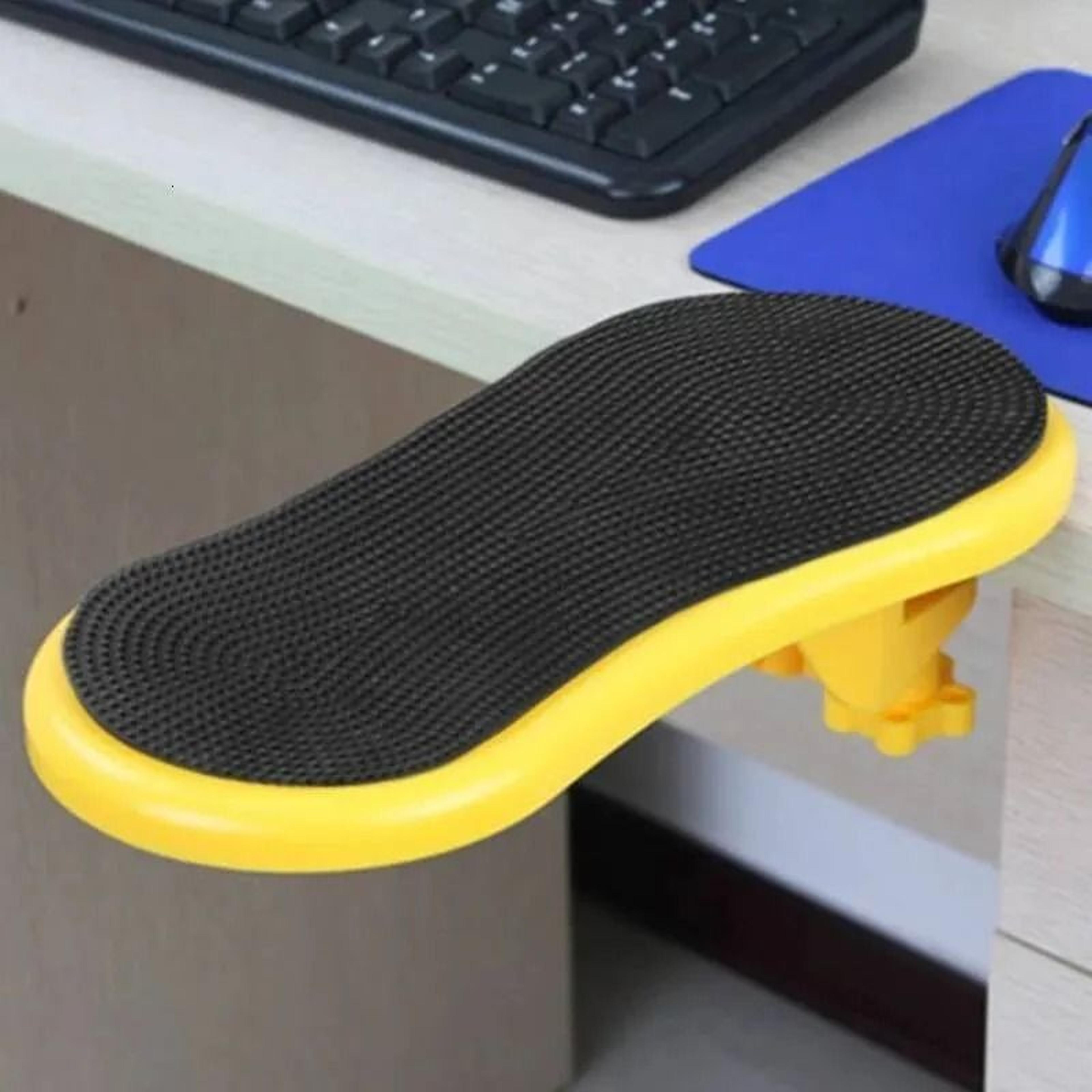 Adjustable Ergonomic Desk Armrest With Wrist Support And Rotating Mouse Pad 2