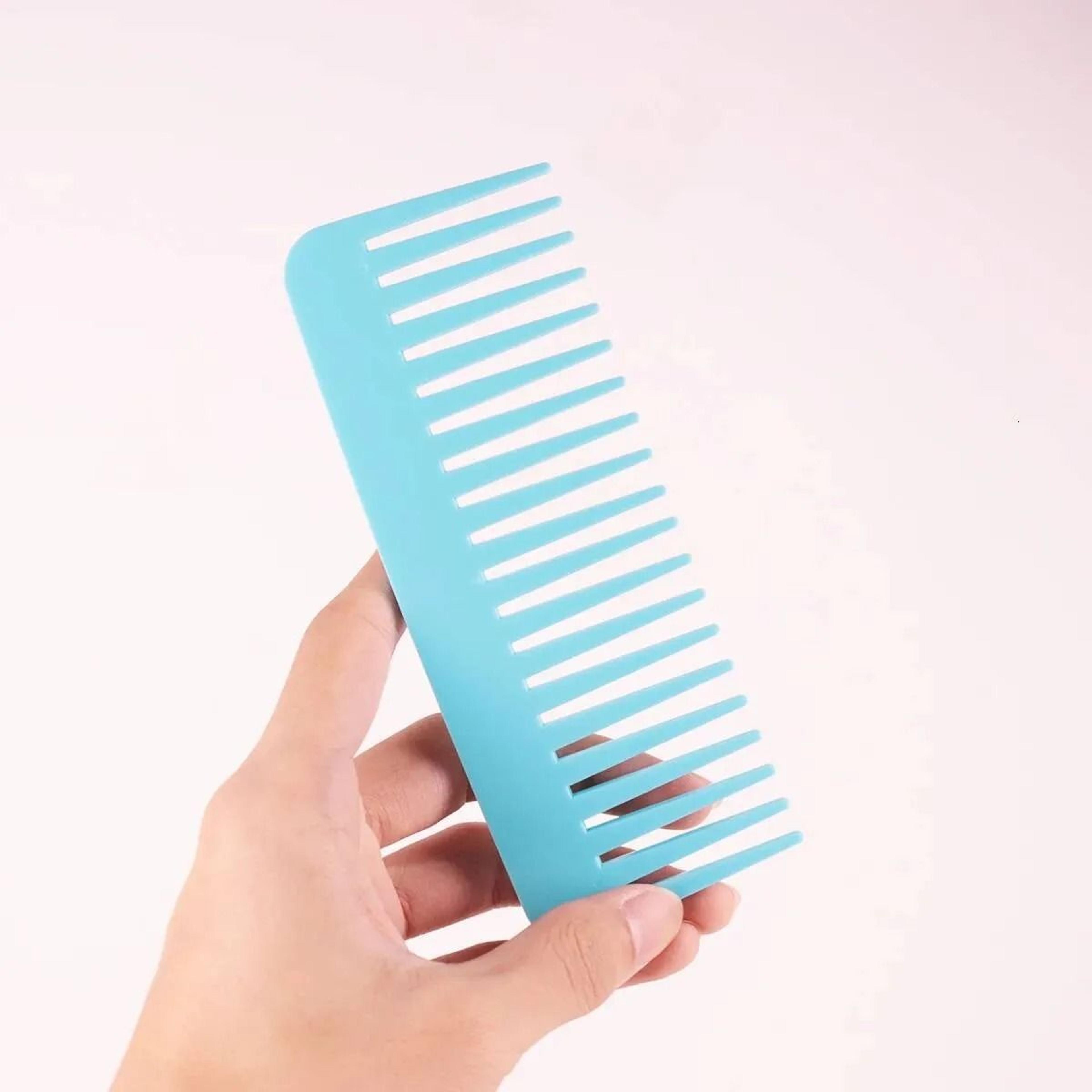 Professional Anti Static Wide Tooth Wig Comb For Salon Detangling And Styling 3