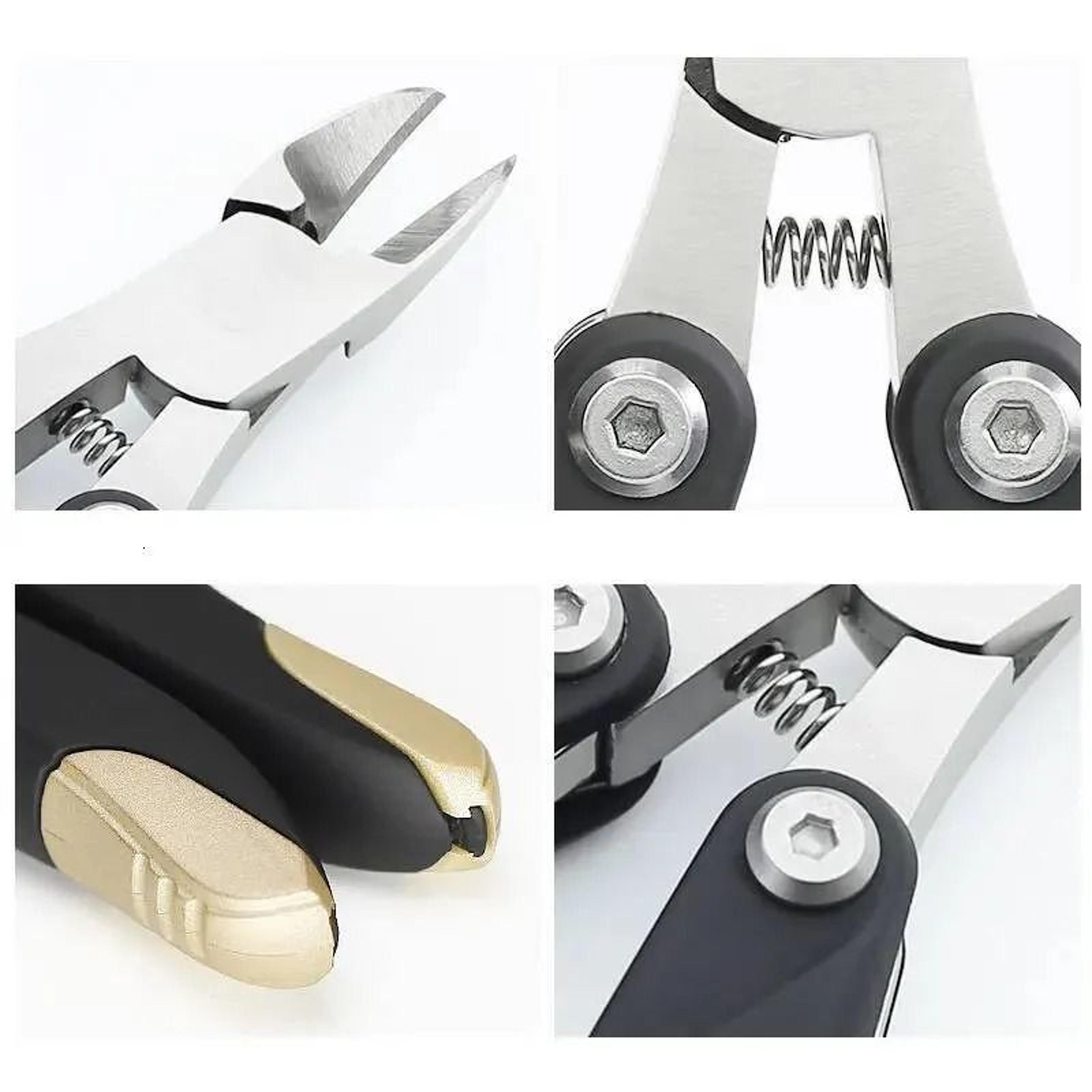 Stainless Steel Cuticle Nipper Foldable Nail Trimmer And Dead Skin Remover 2