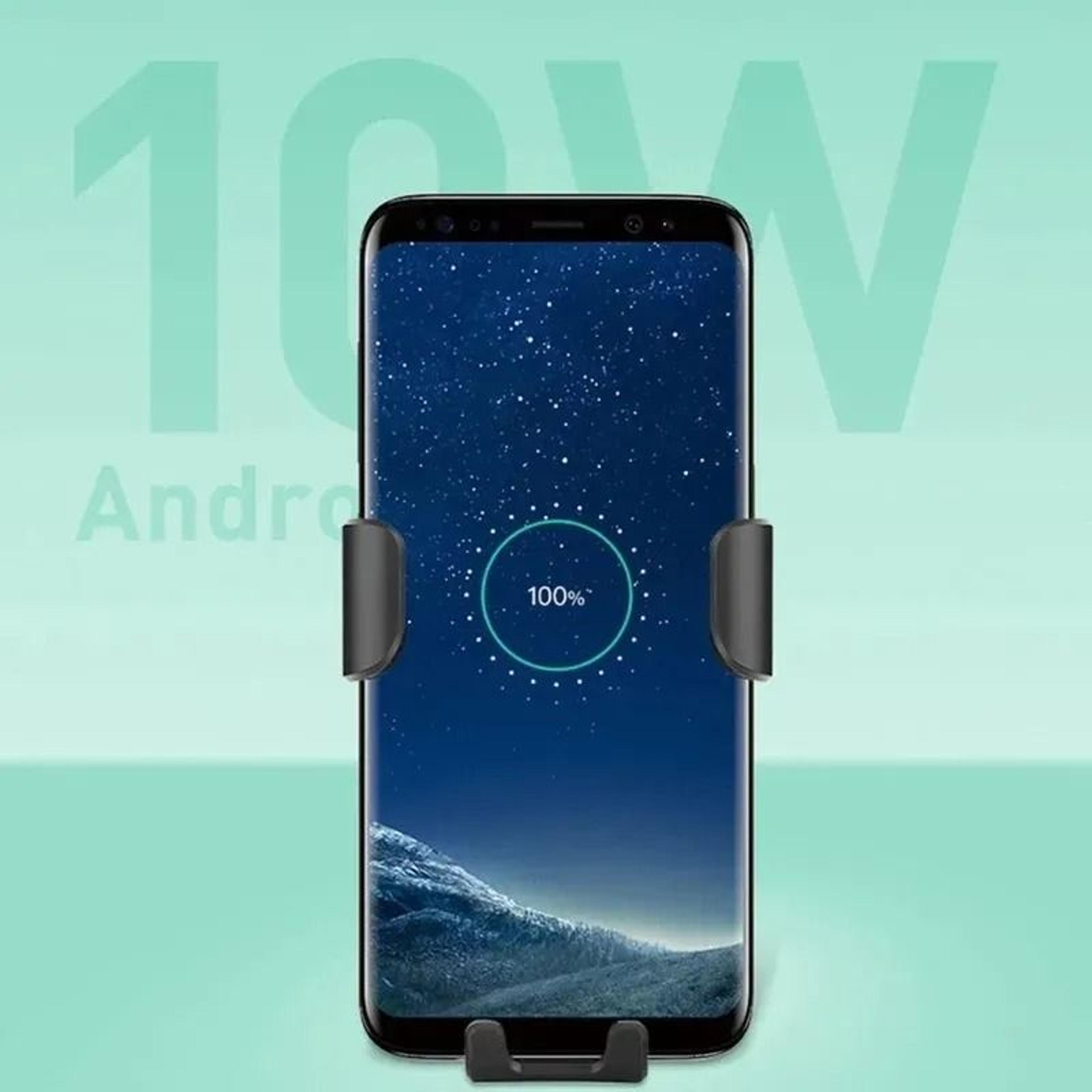Fast Wireless Car Charger Mount Adjustable Gravity Air Vent Phone Holder For IPhone Samsung 2