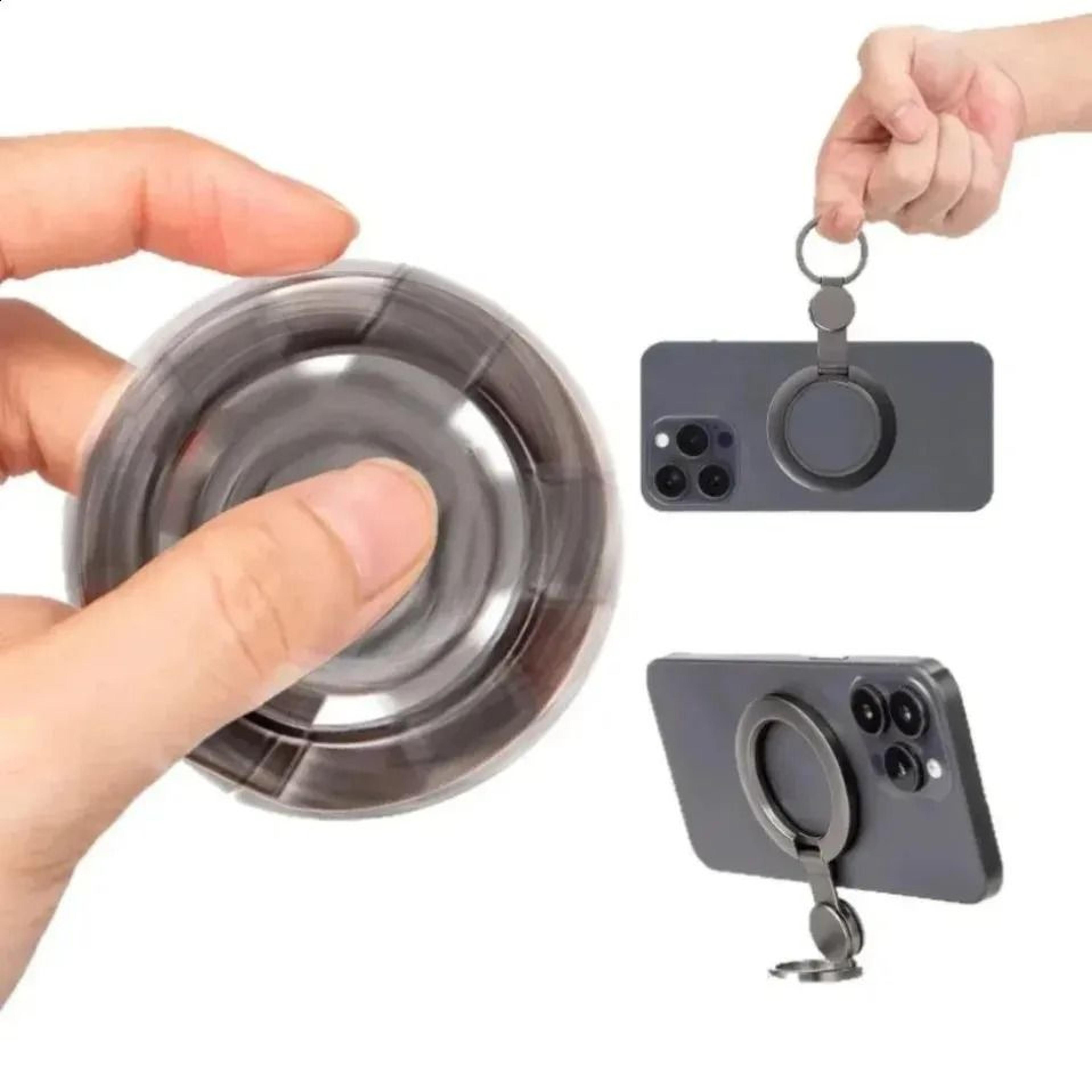 Dual Sided Magnetic Phone Holder Strong Grip Stand For Gym Home And Travel 4