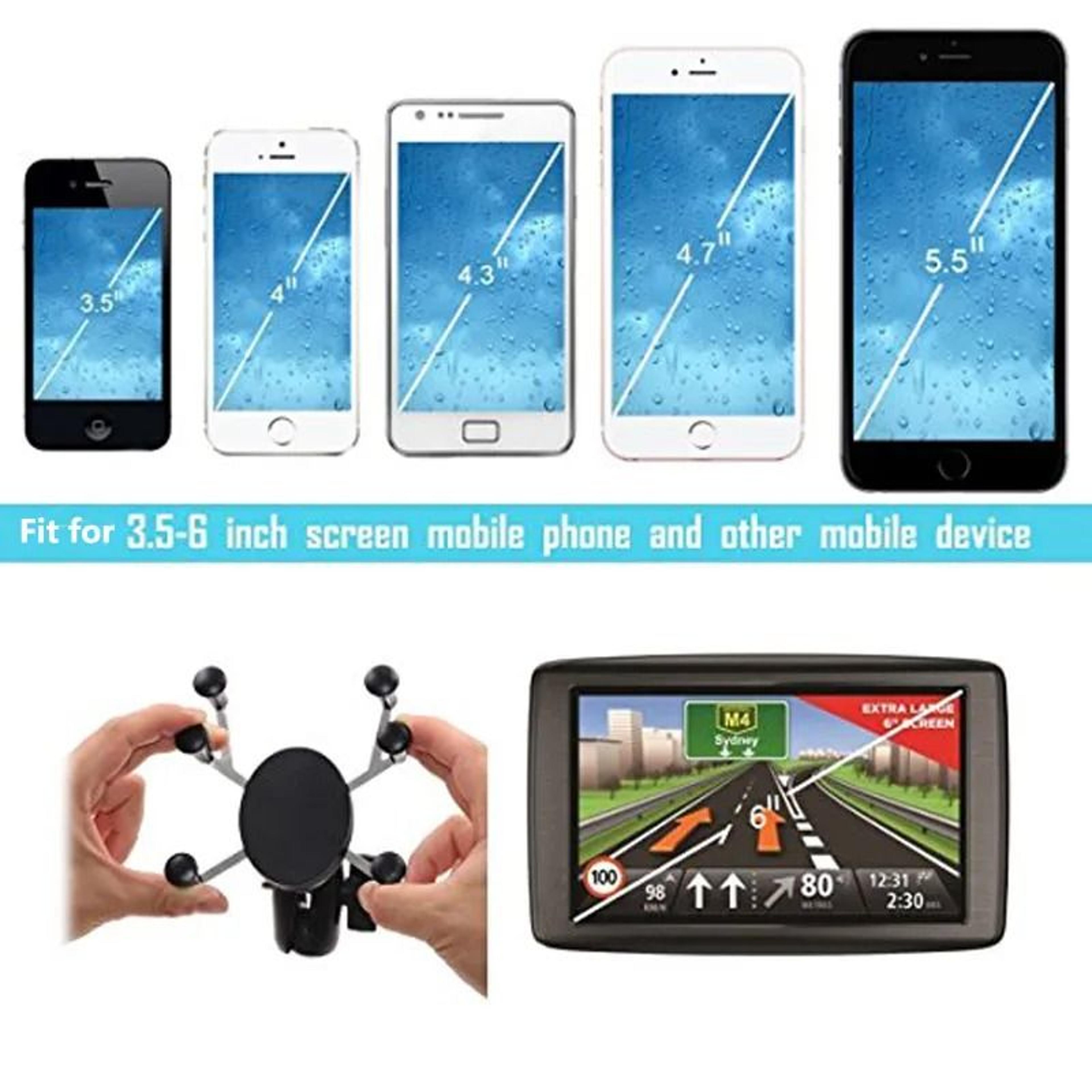 Adjustable Shockproof Motorcycle Phone Holder For Bike Handlebar And Rearview Mirror 3