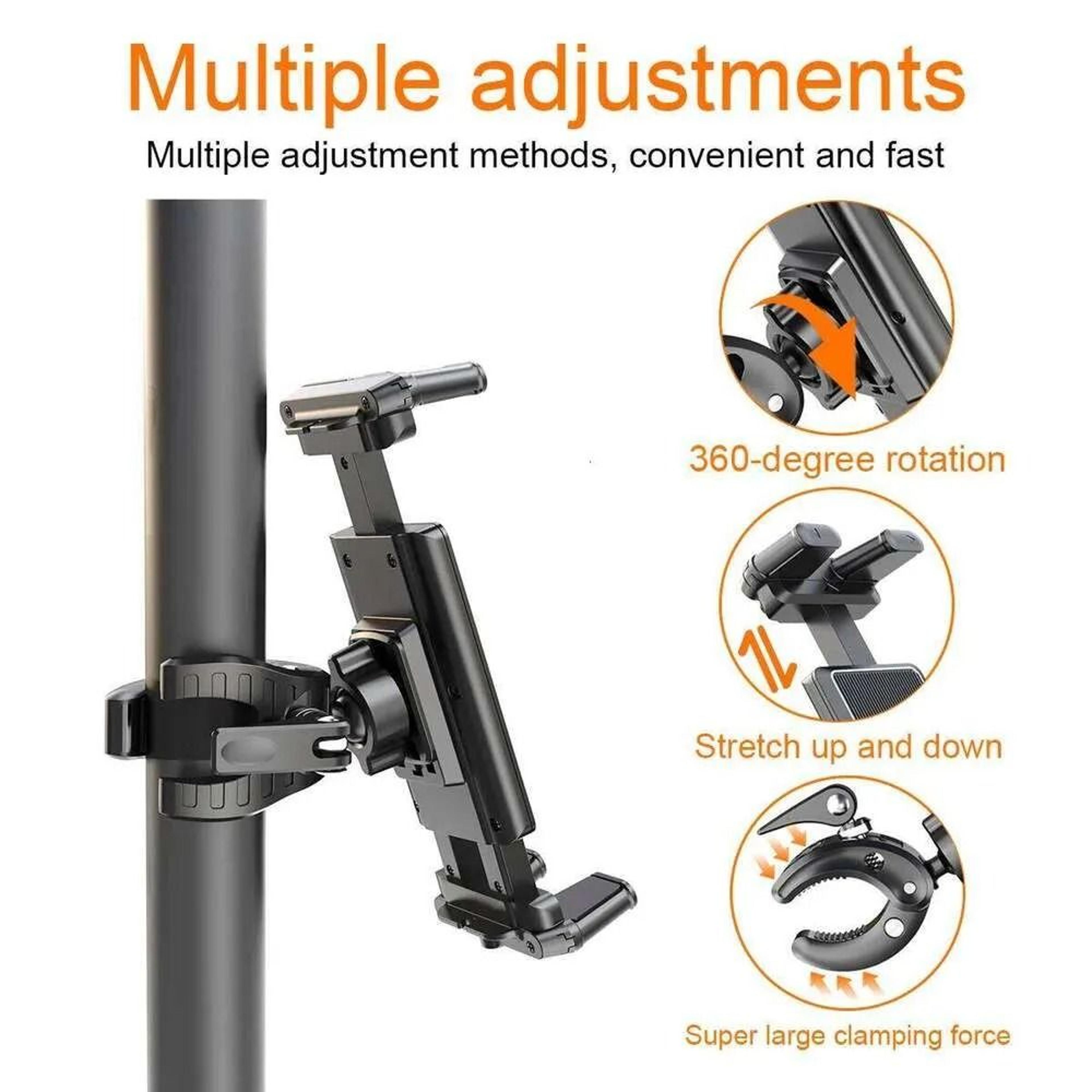 Universal Phone And Tablet Holder Adjustable Treadmill And Spin Bike Mount 4
