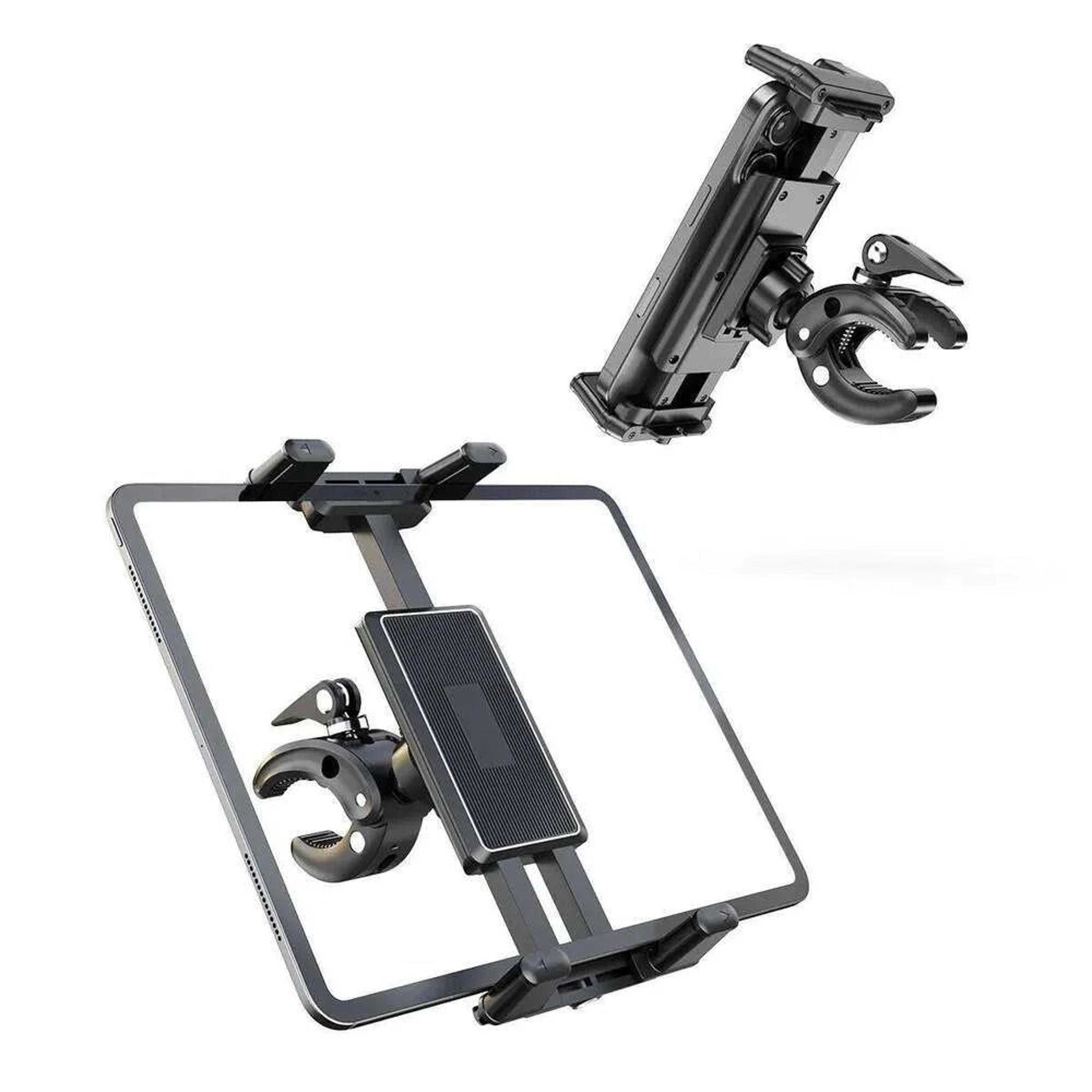 Universal Phone And Tablet Holder Adjustable Treadmill And Spin Bike Mount 0
