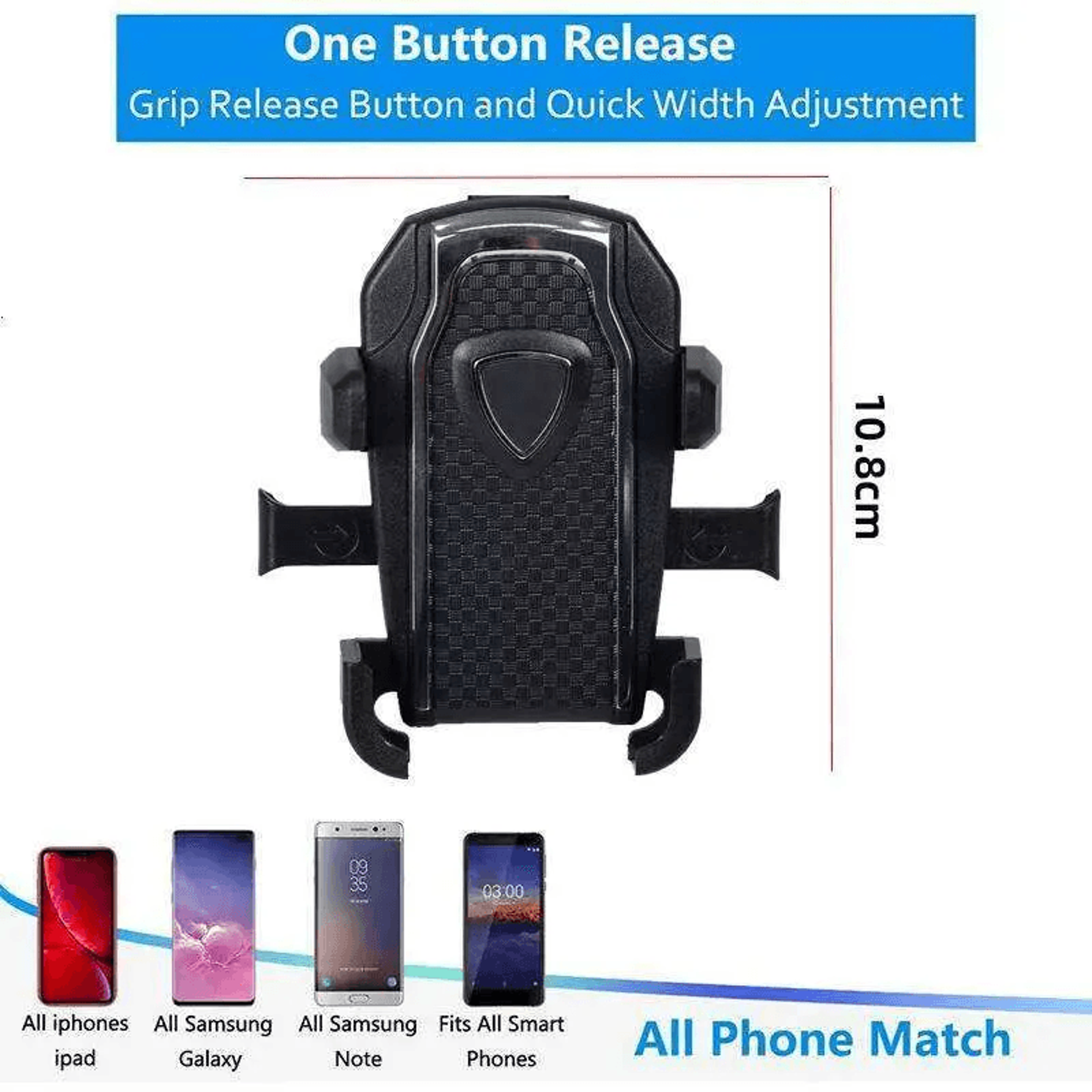 Universal Rotating Car Cup Holder Phone Mount With Long Adjustable Arm 4