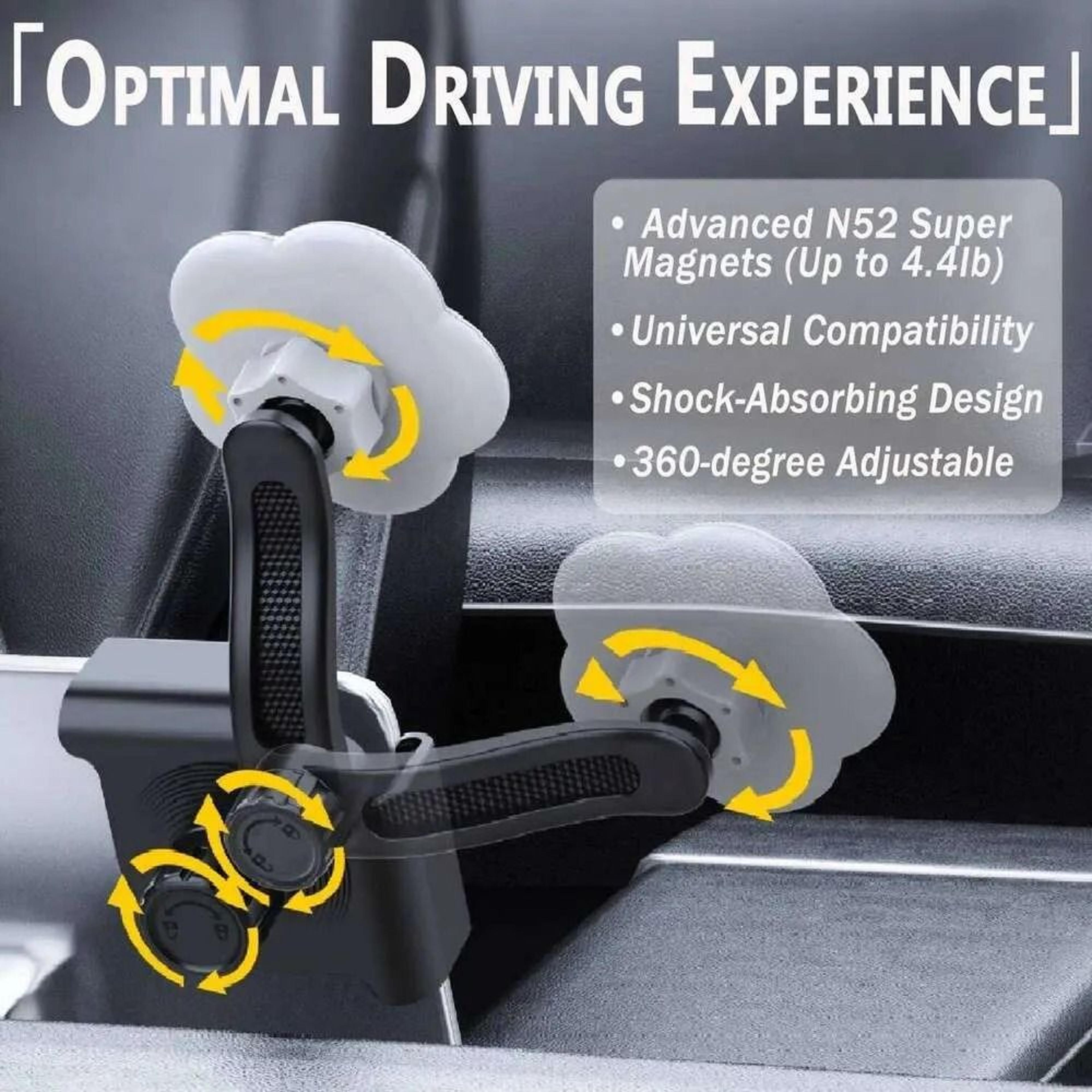 Phone Mount Magnetic Rotating Screen Holder For Model And Model 4