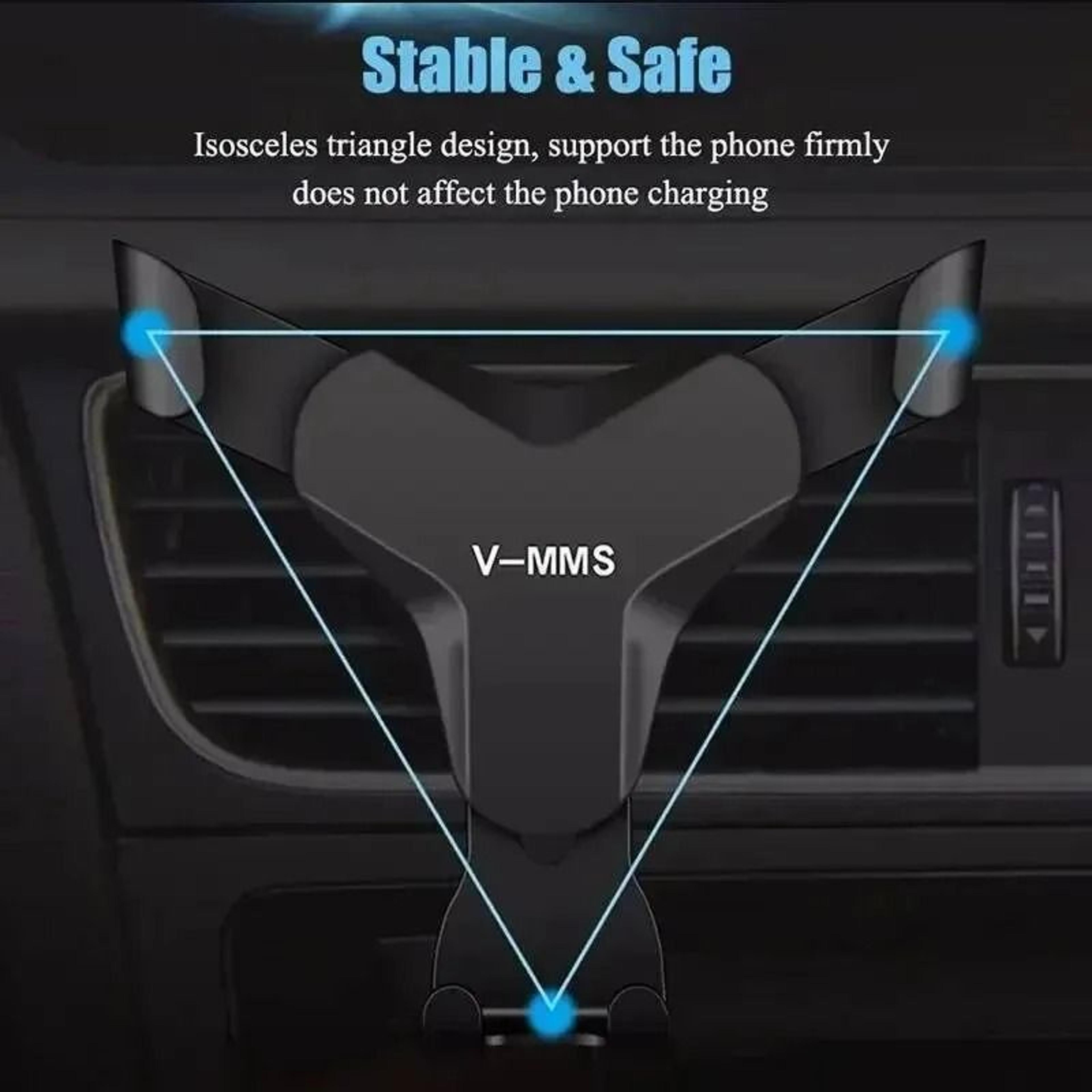 Gravity Car Phone Holder Universal Air Vent Mount For GPS Navigation 5