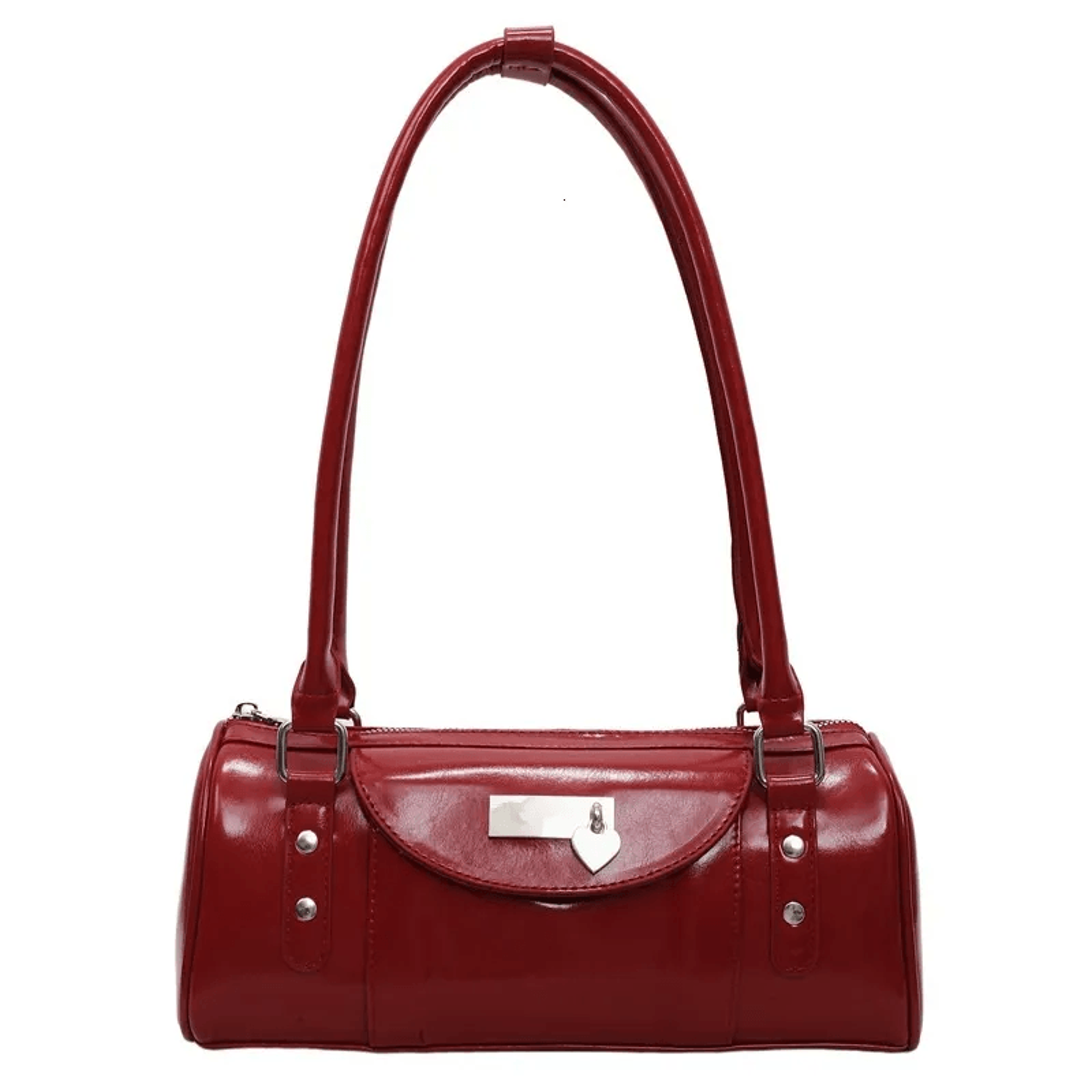 PU Half Moon Tote Bag With Sequin Detail And Zipper Hasp Closure 0