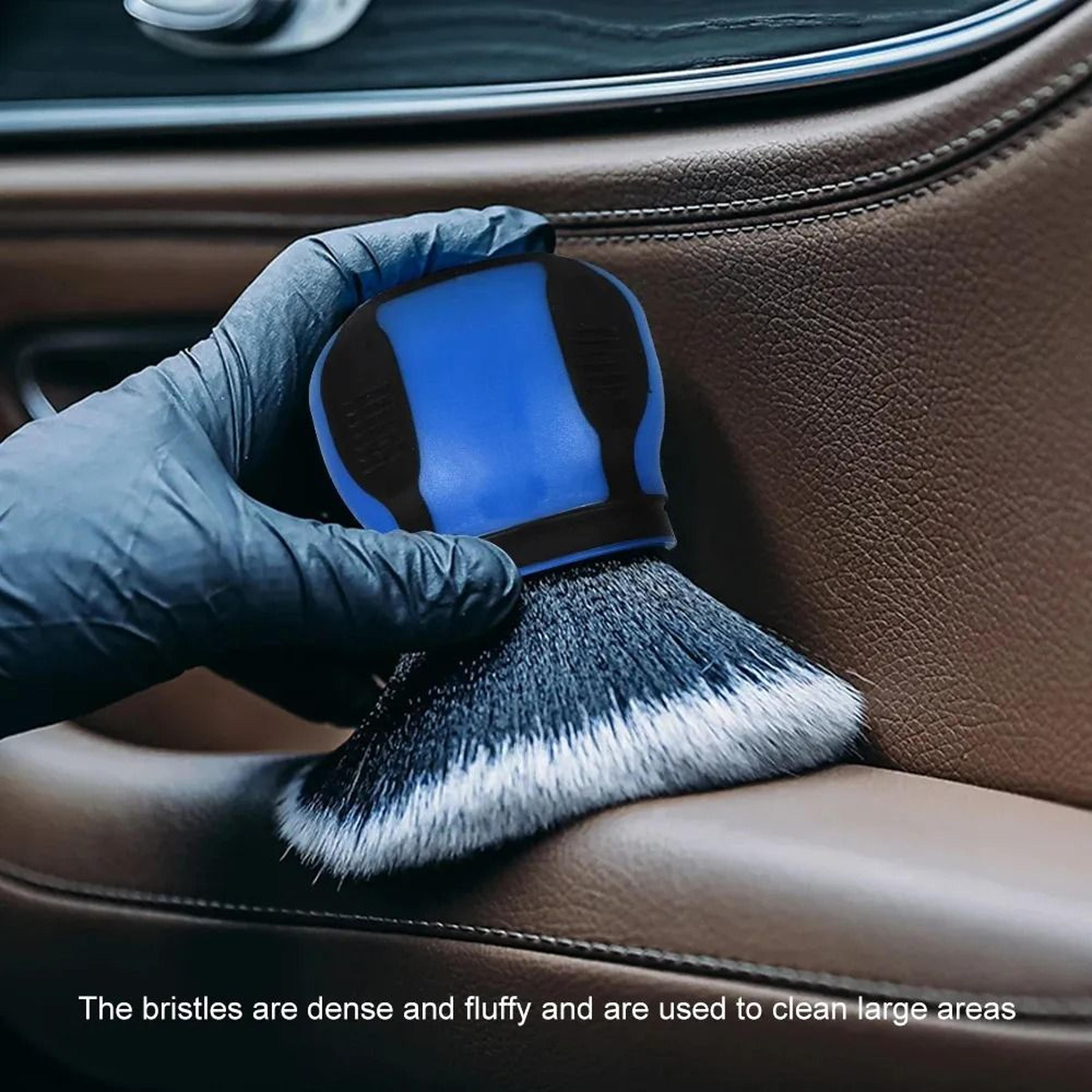 Soft Bristle Car Detailing Brush For Interior Air Vents And Dust Cleaning 5