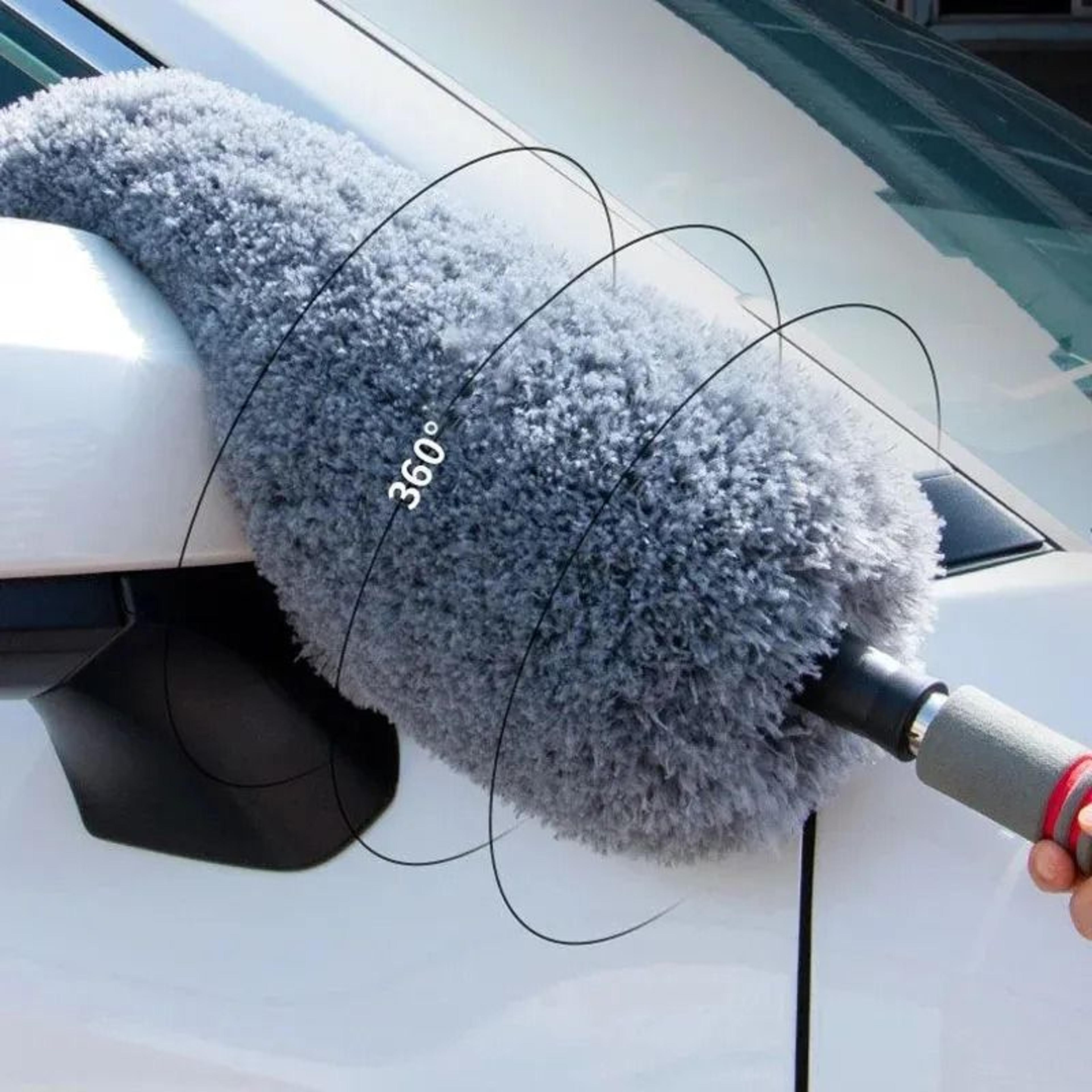 Telescopic Microfiber Car Duster For Wet And Dry Interior Cleaning 3
