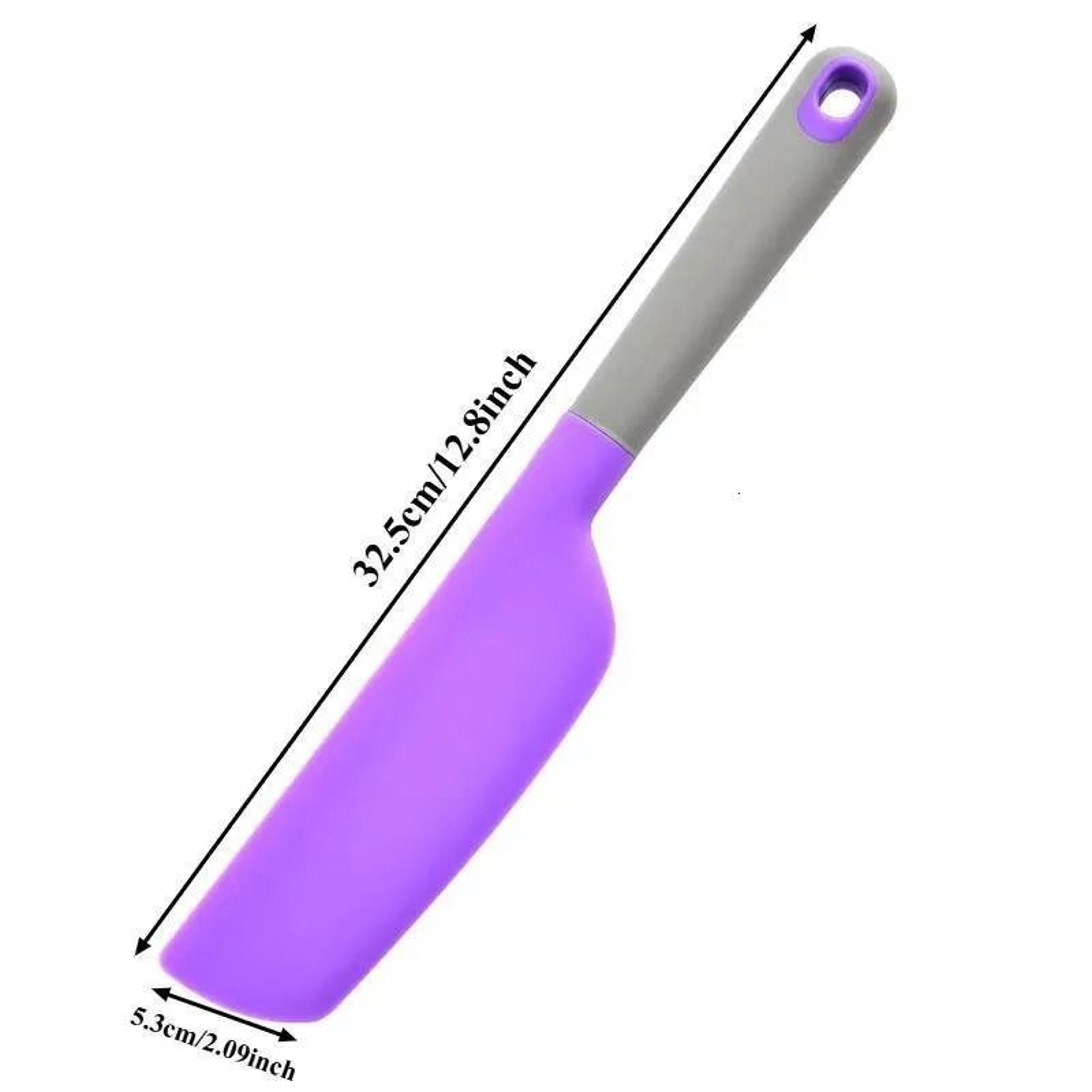 Silicone NonStick Fish And Omelette Spatula Flexible Kitchen Cooking Shovel 4