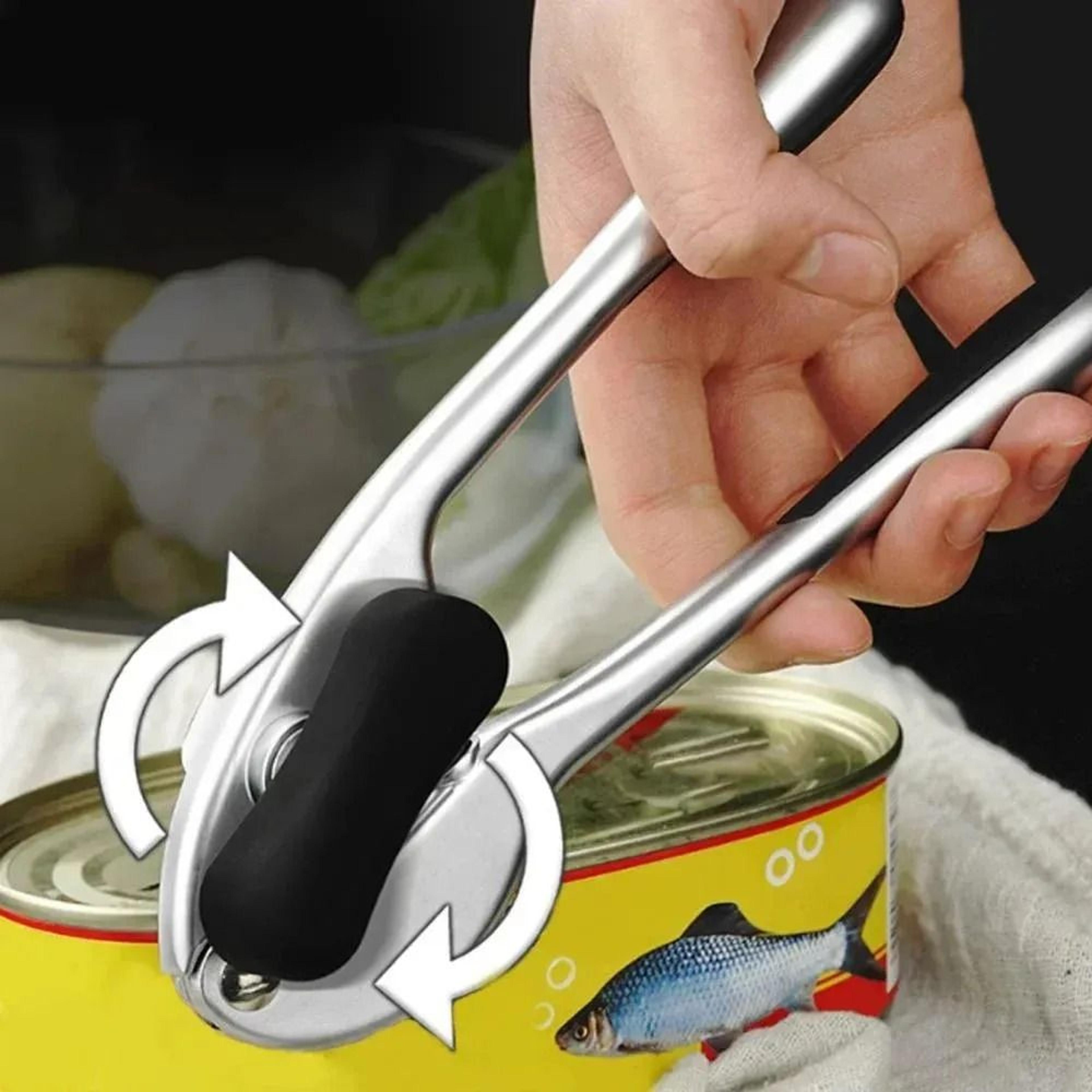 Zinc Alloy Manual Can Opener With Easy Turn Handle 1