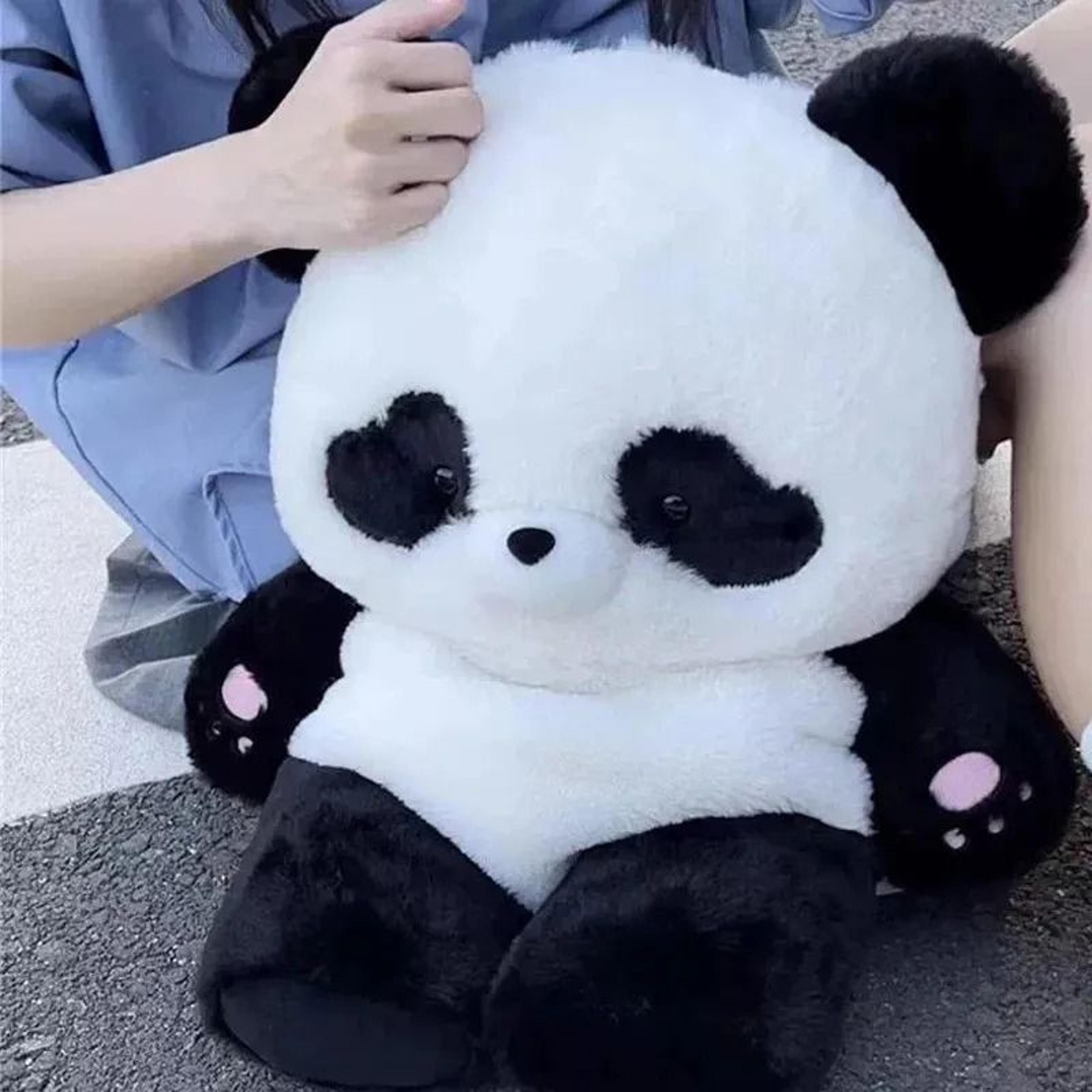 Cute Panda Plush Backpack Soft Cartoon School Bag For Kids 3