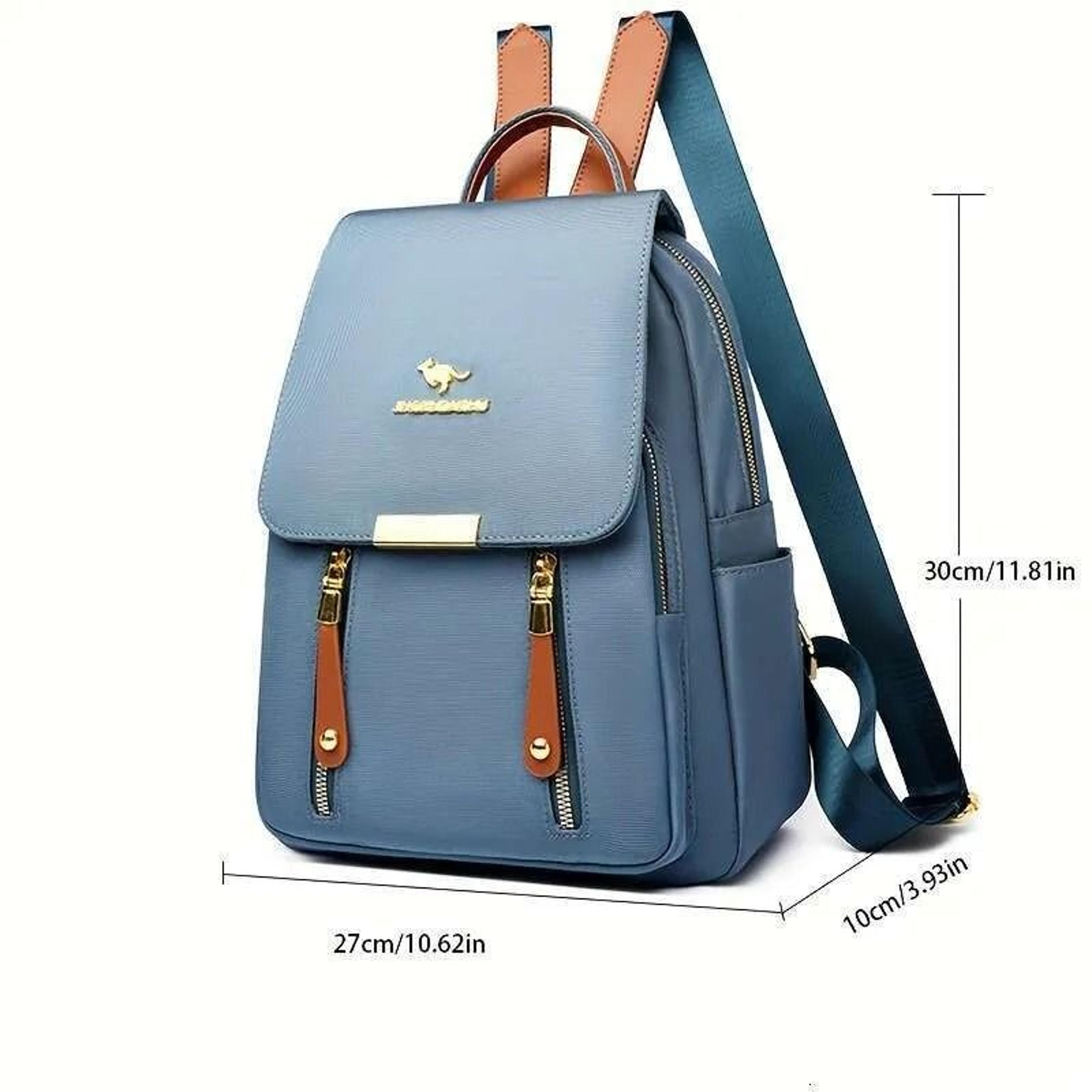 Straw Backpack With Floral Hollow Out Design Hasp Closure And Faux Fur Lining 4