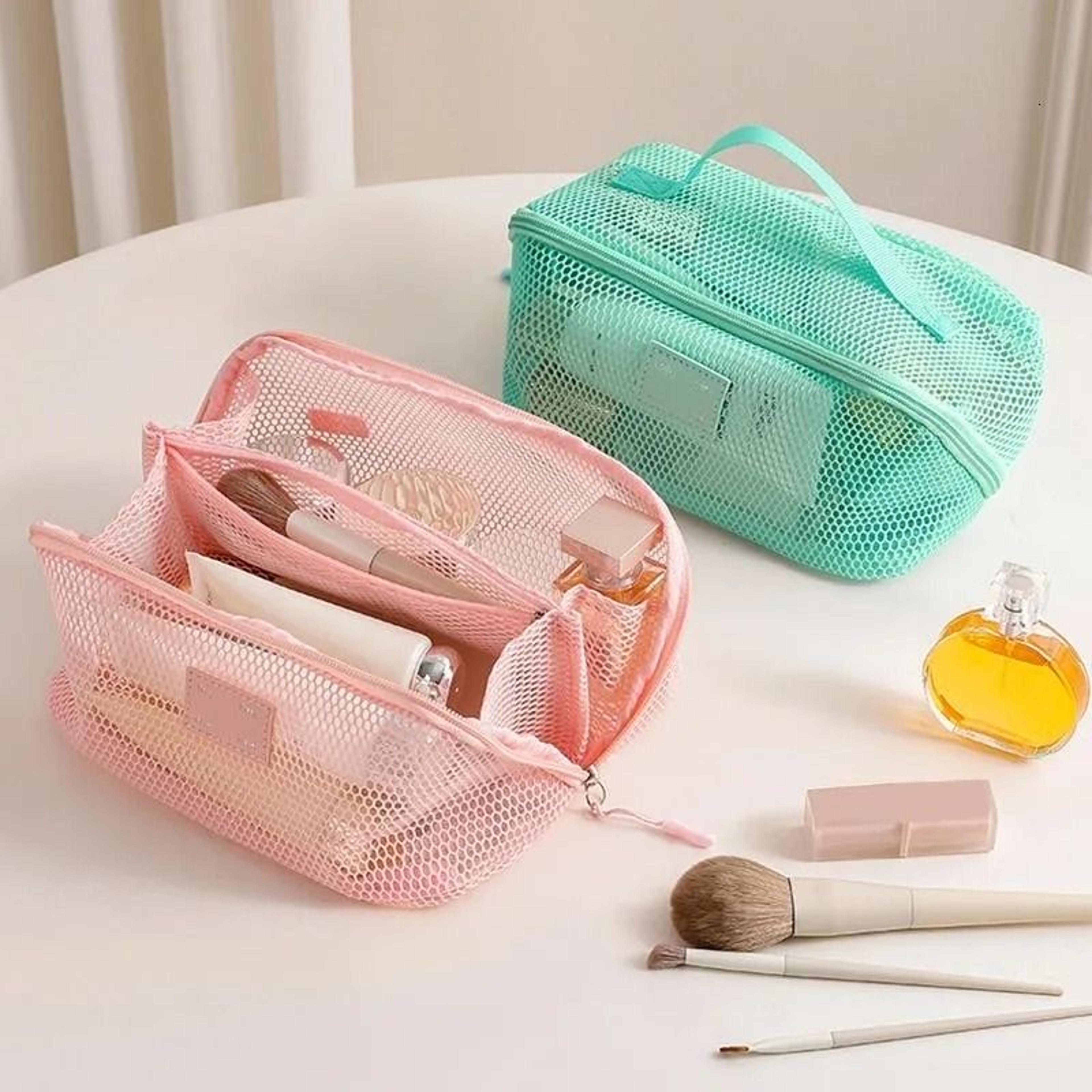 Makeup Organizer Bag Polyester Travel Cosmetic And Toiletry Case 5