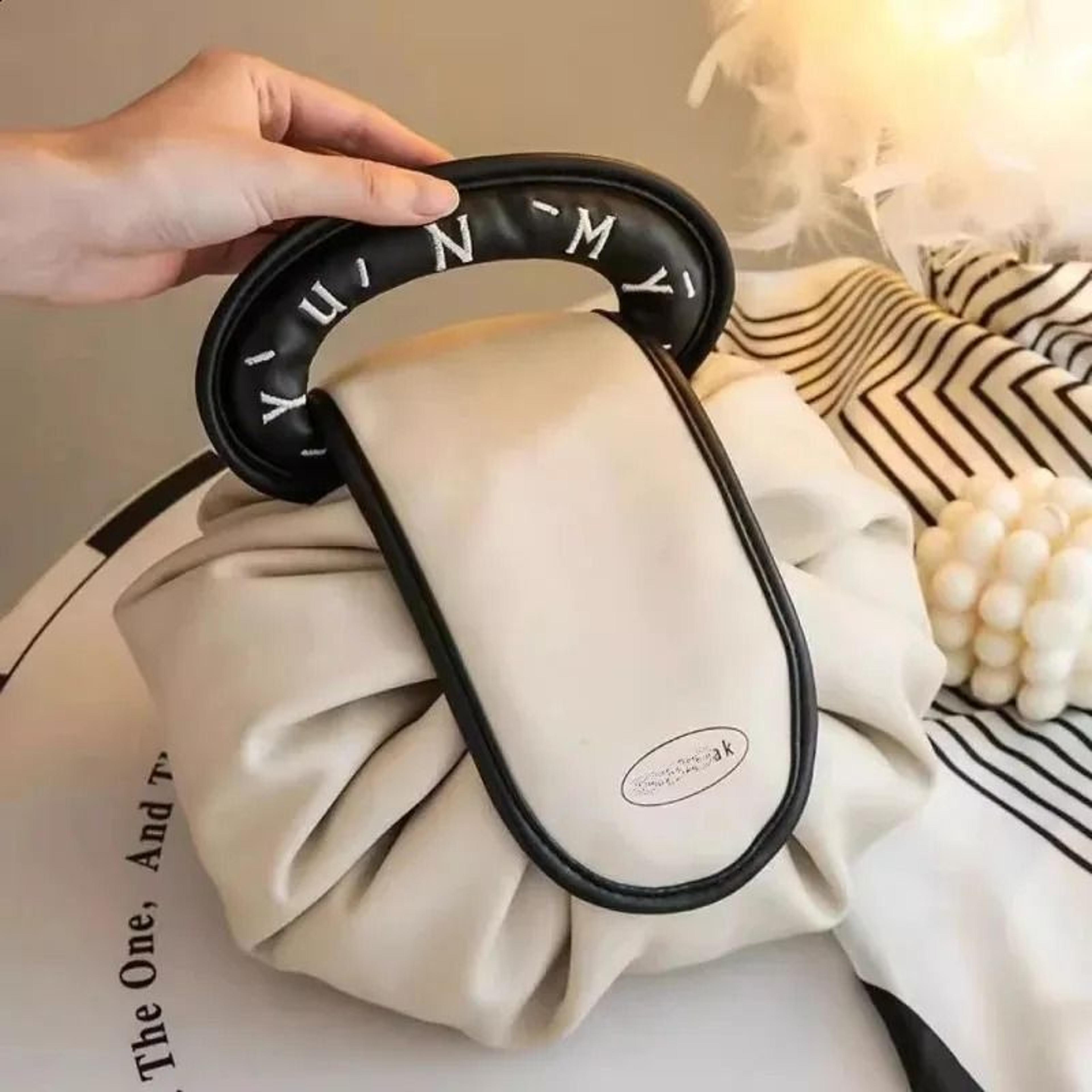 Large Capacity Drawstring Cosmetic Travel Storage Bag For Women 3