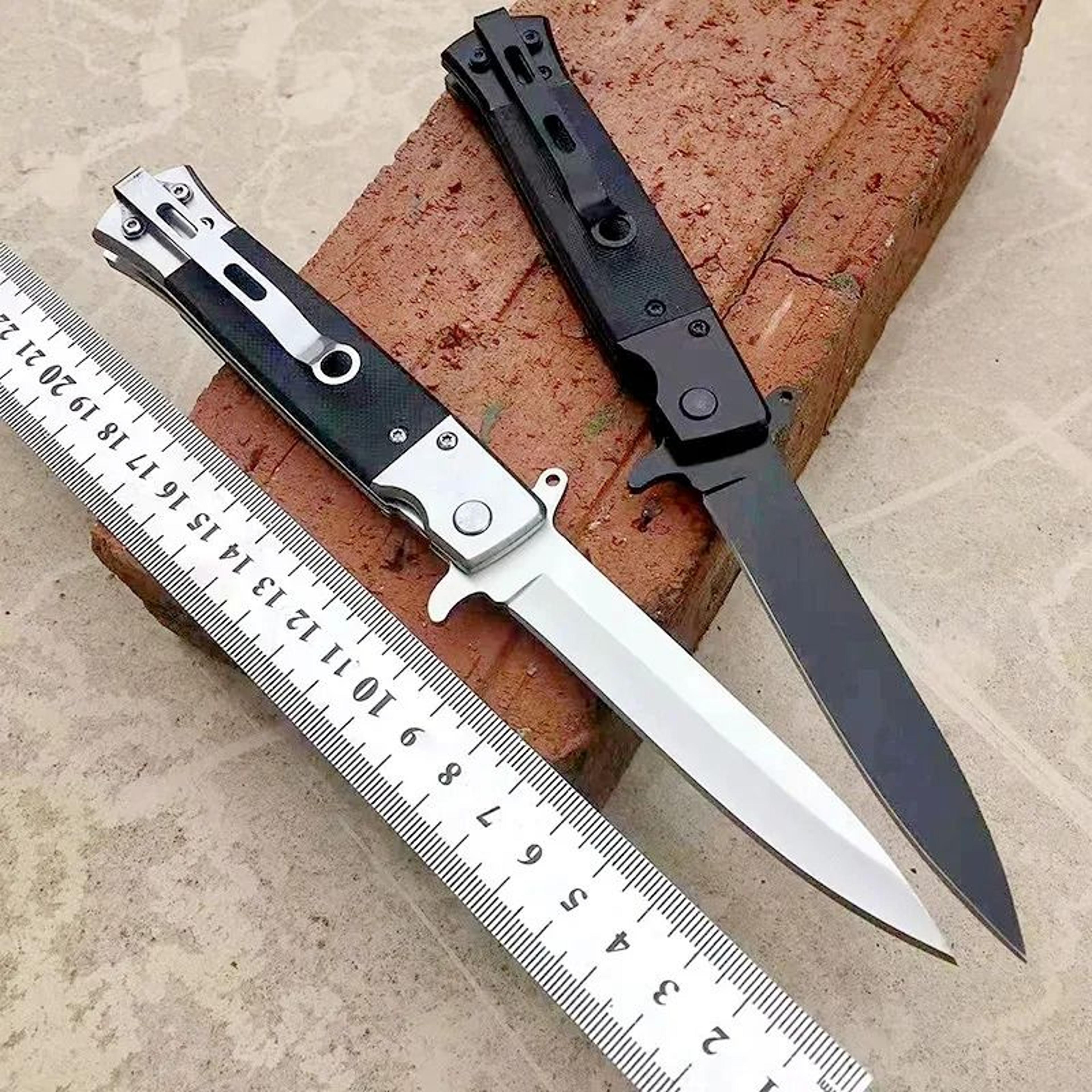 Assisted Flipper Pocket Knife With Steel Blade Handle And Liner Lock 3