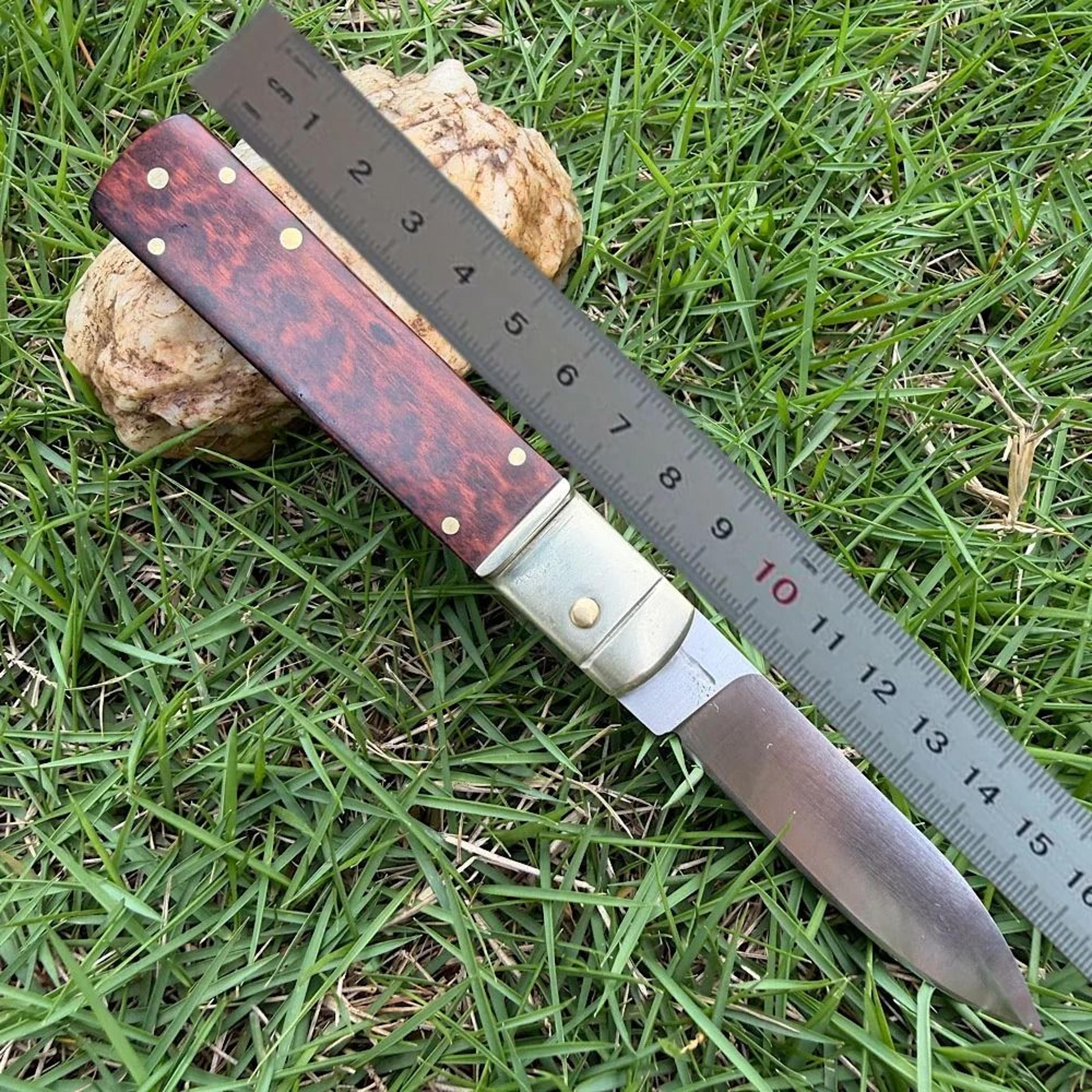 Steel Pocket Knife For Camping Hiking And EDC 4