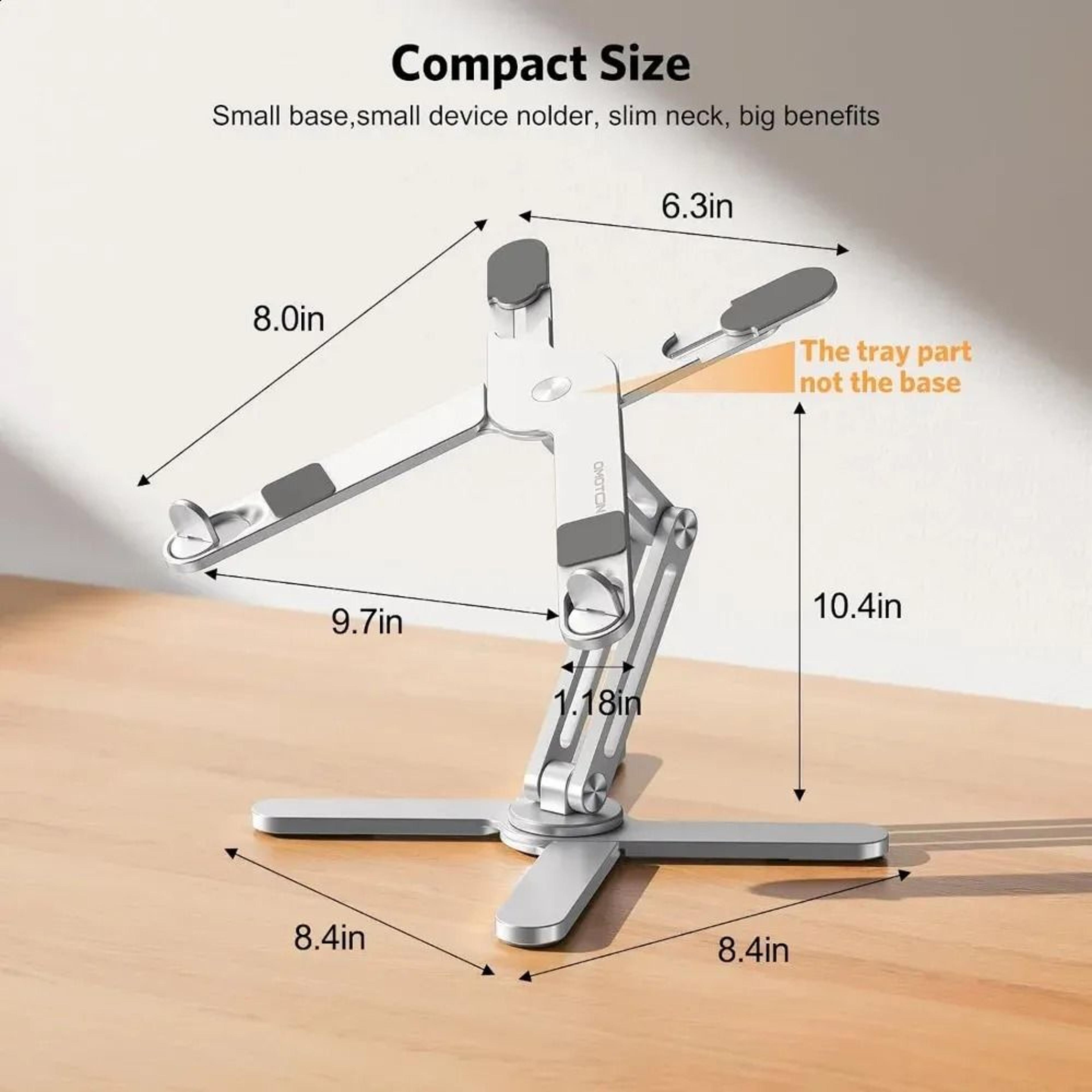 Rotating Adjustable Laptop Stand For Desk Fits Laptops 2