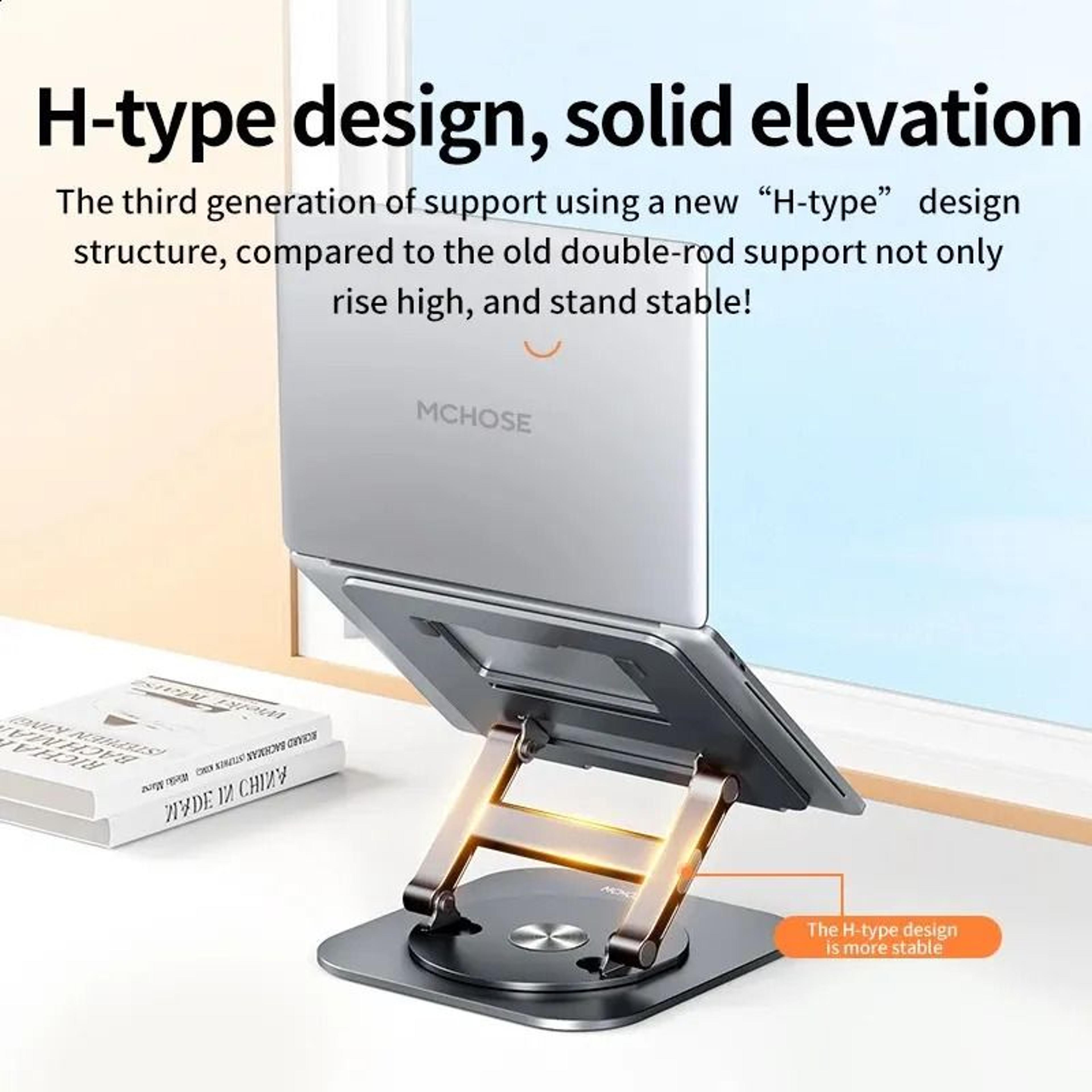 Rotatable Aluminum Laptop Stand For Laptops 5