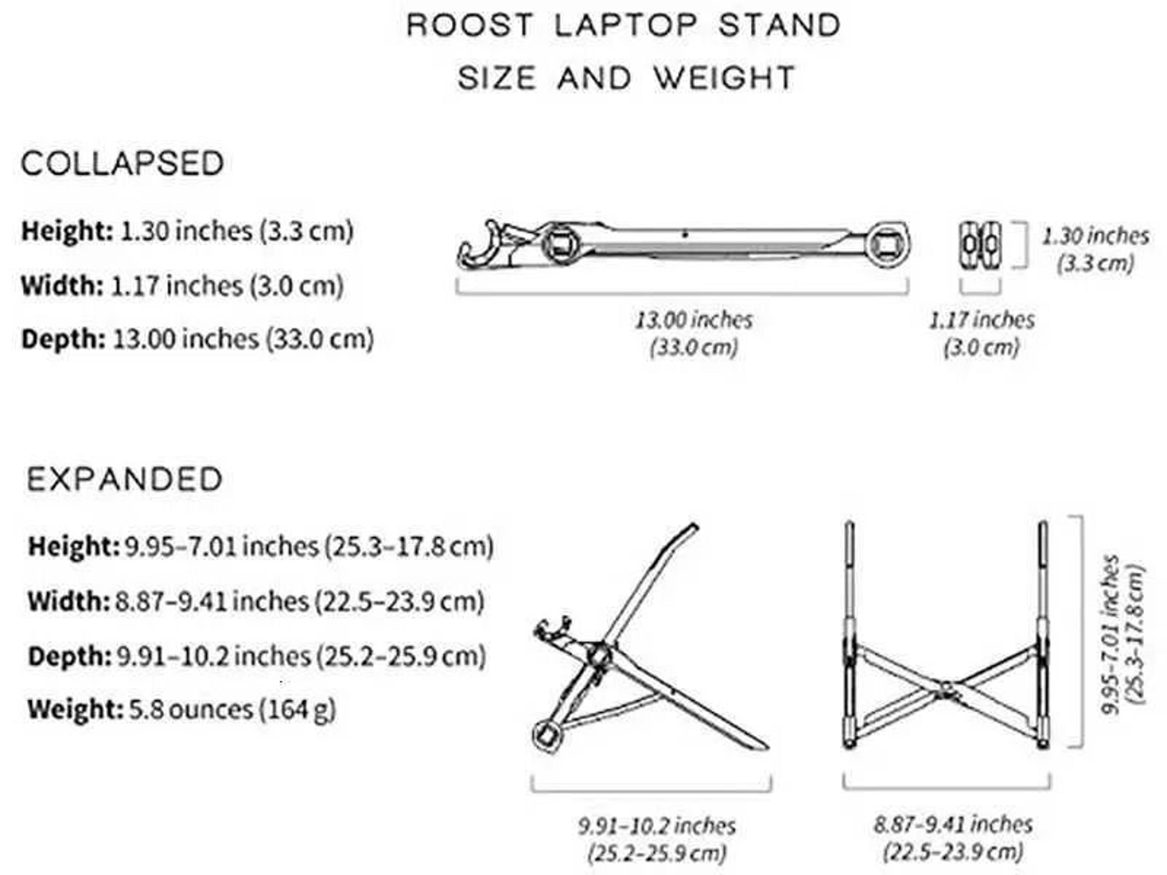 Portable Adjustable Foldable Laptop Stand With Height Adjustment 2