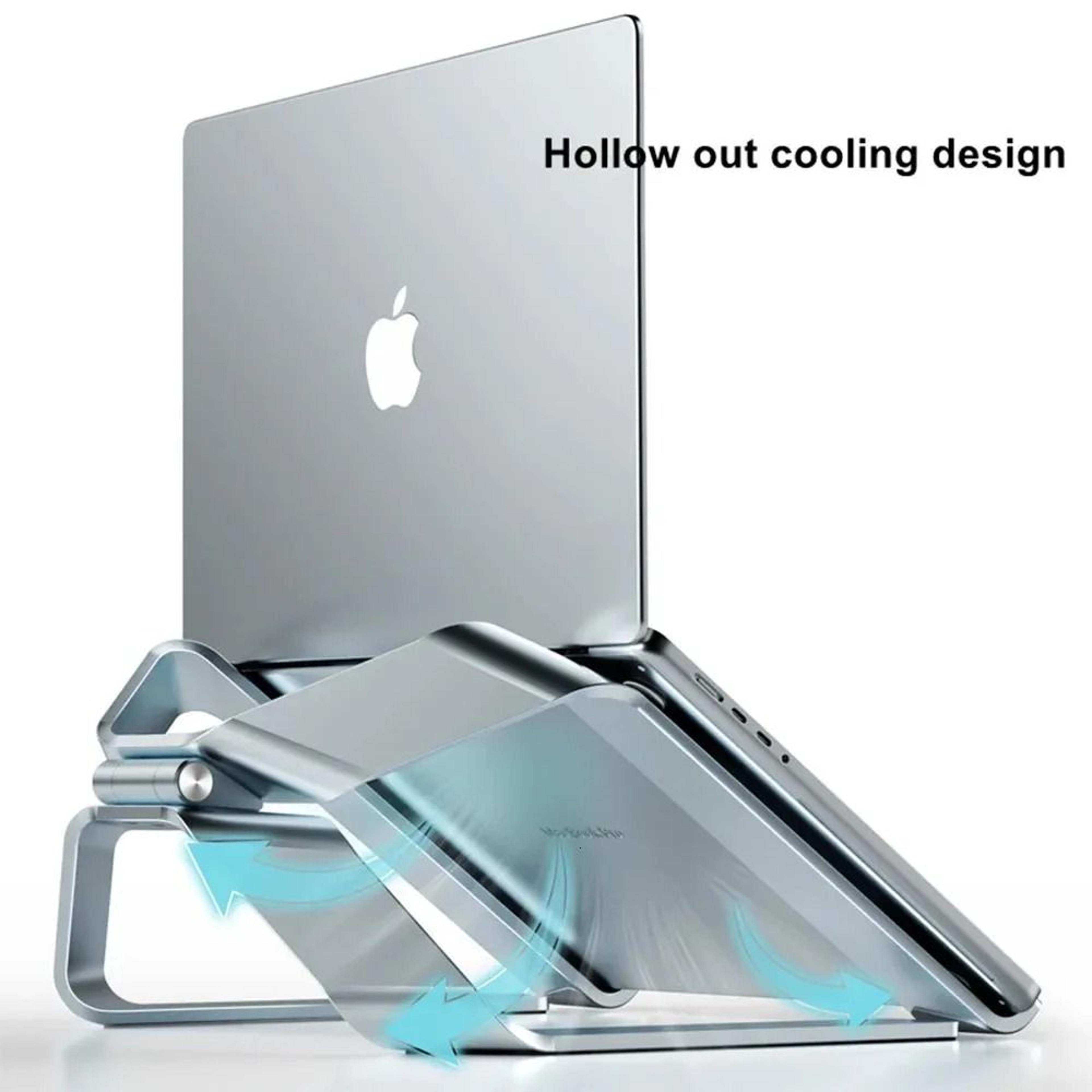 Adjustable Aluminum Laptop Stand Foldable Cooling Holder For Up To Laptops 2