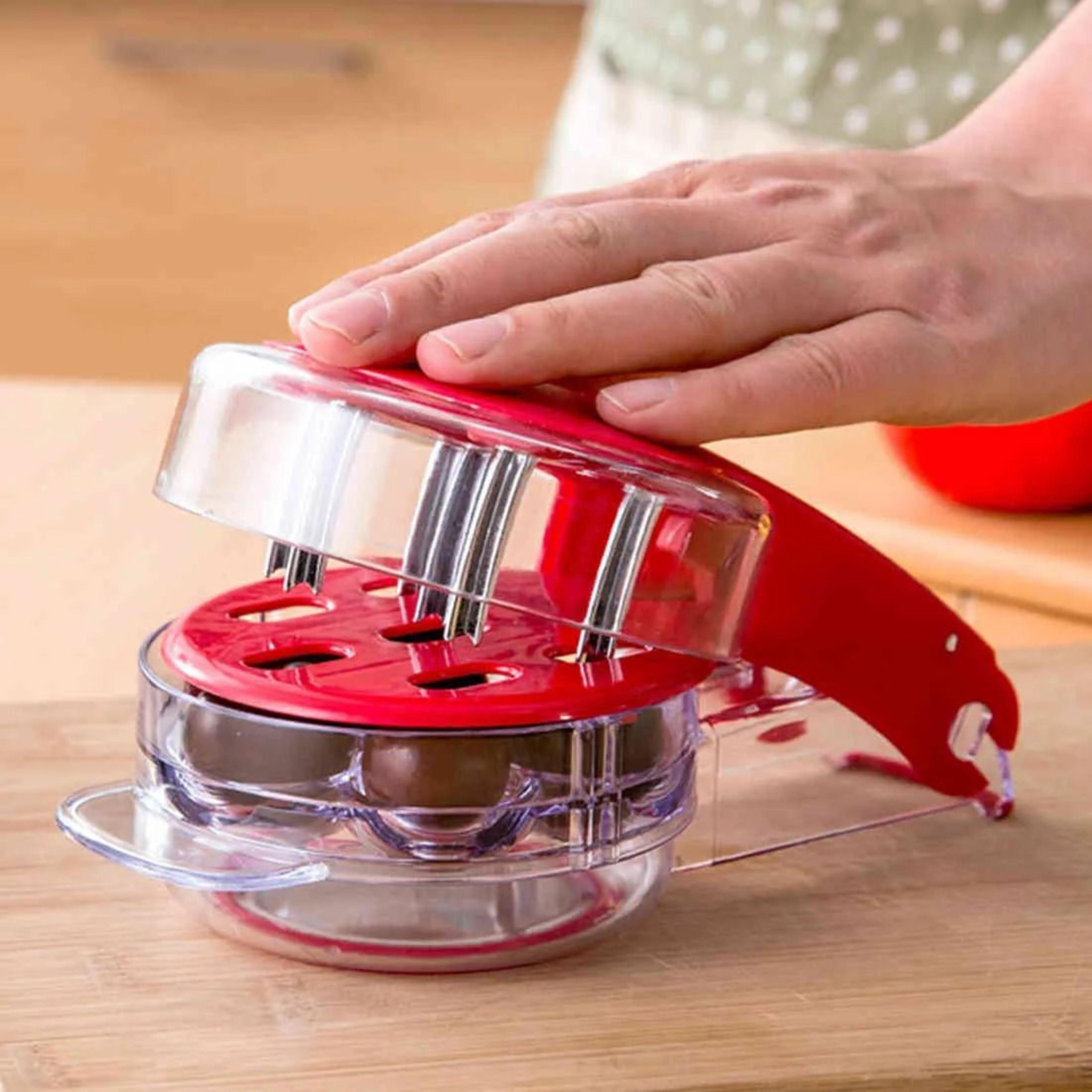 Cherry Pitter Tool For Fast Cherry And Olive Stone Removal 1