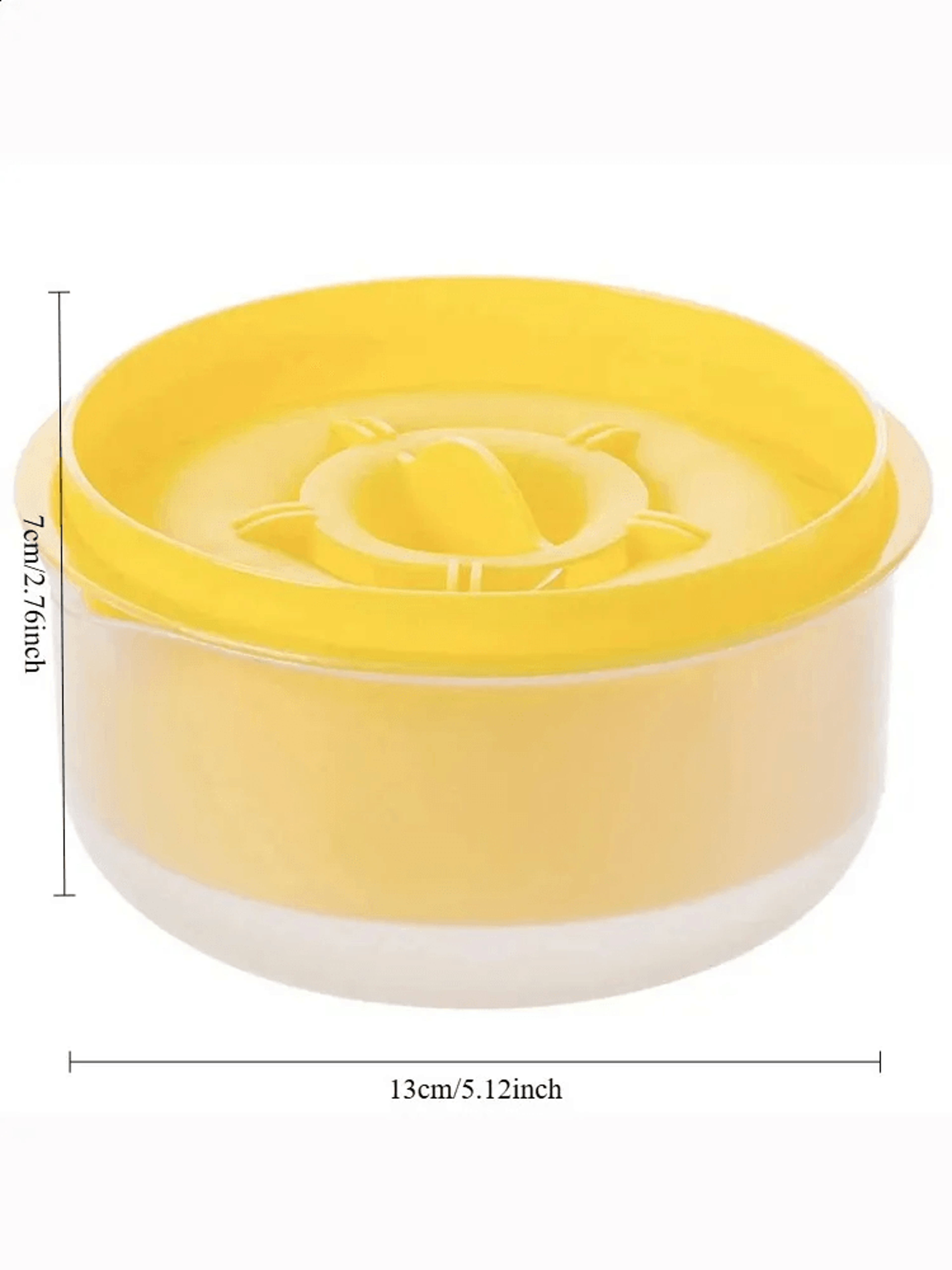 Egg Yolk Separator Large Capacity Clear Plastic Baking Tool 1