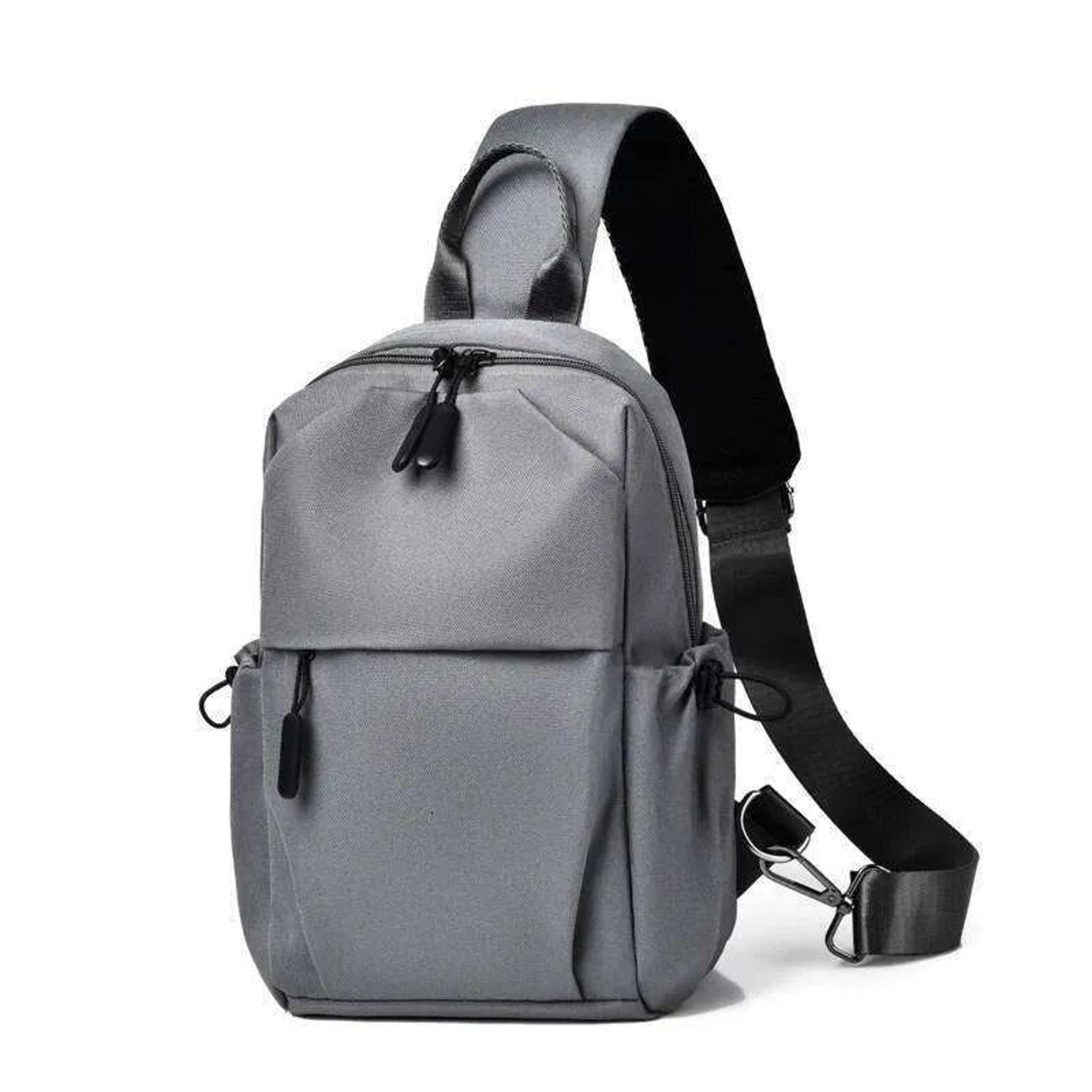 polyester crossbody chest bag for casual daily use