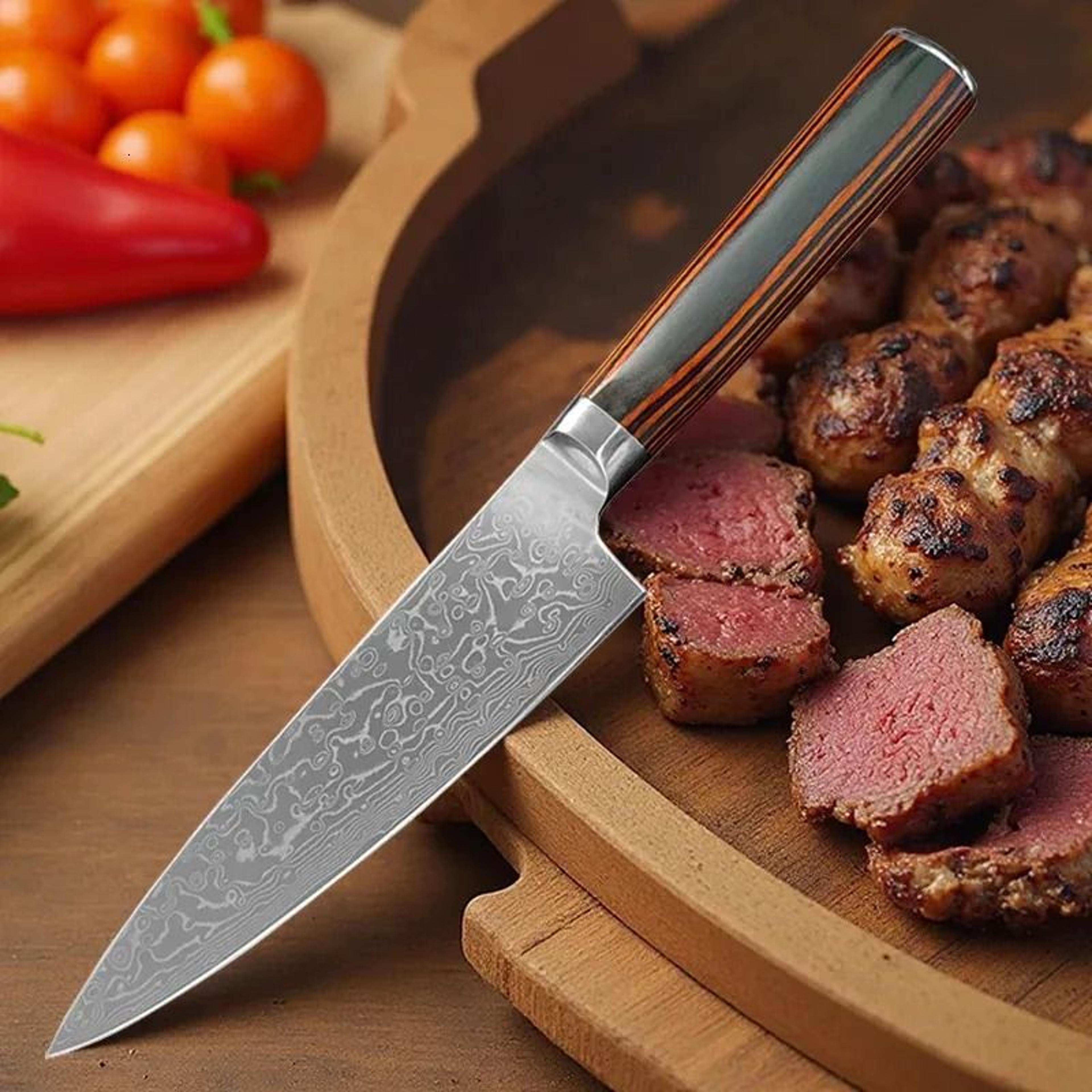 steel chef cleaver for meat vegetables steak and barbecue