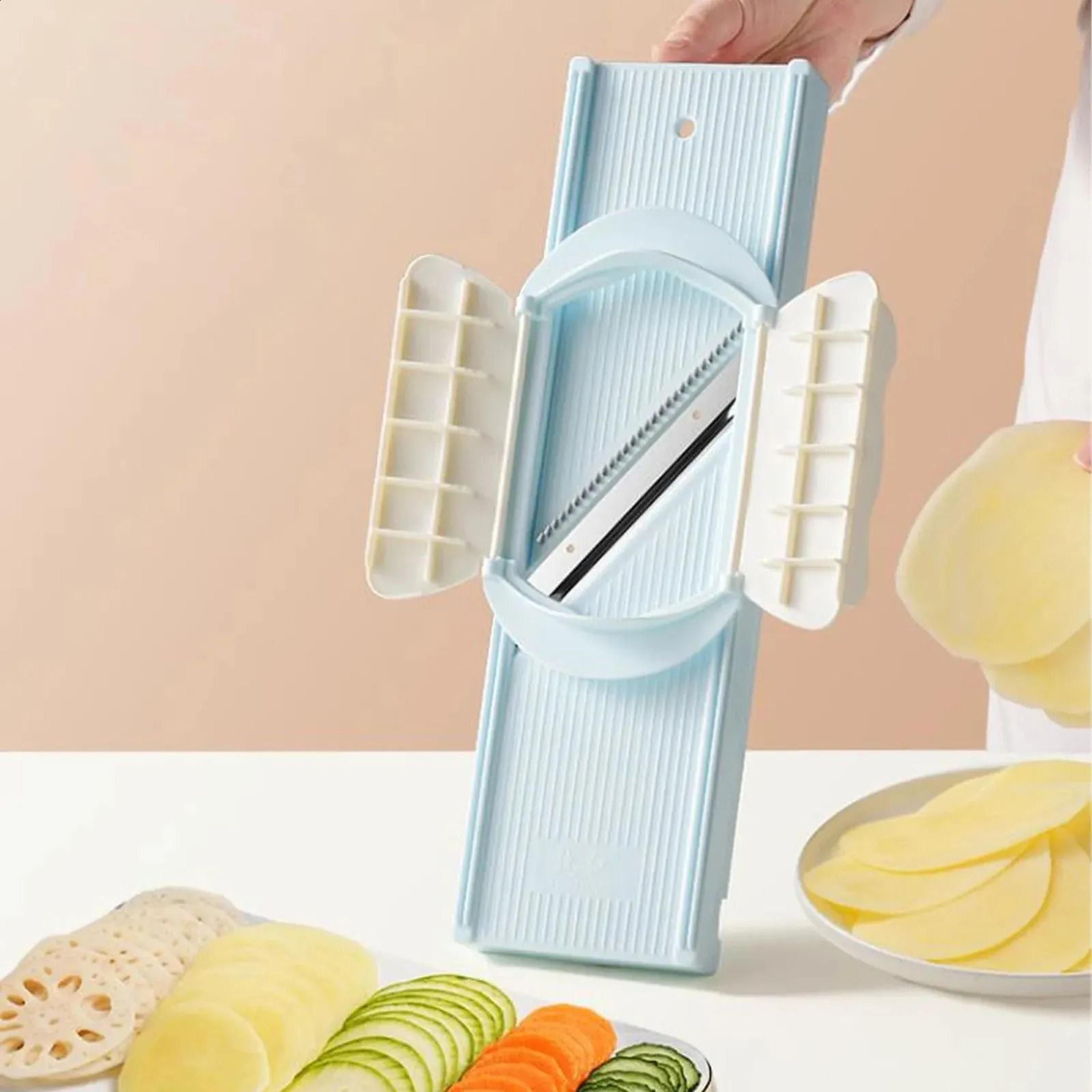 MultiFunctional Vegetable Slicer For Cucumber Potato And Carrot Prep 0