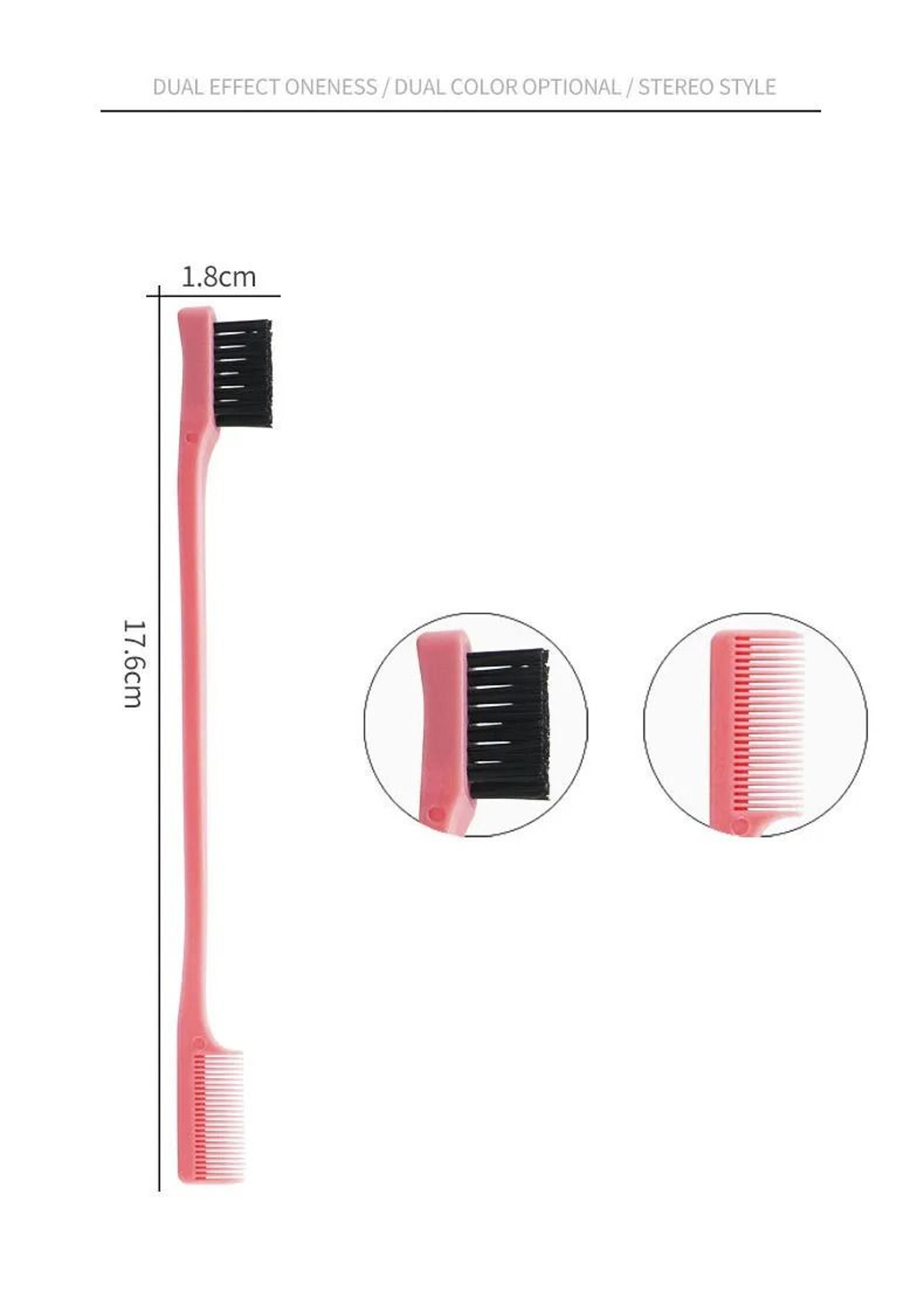 DoubleSided Eyebrow Comb And Edge Control Hair Styling Tool 4