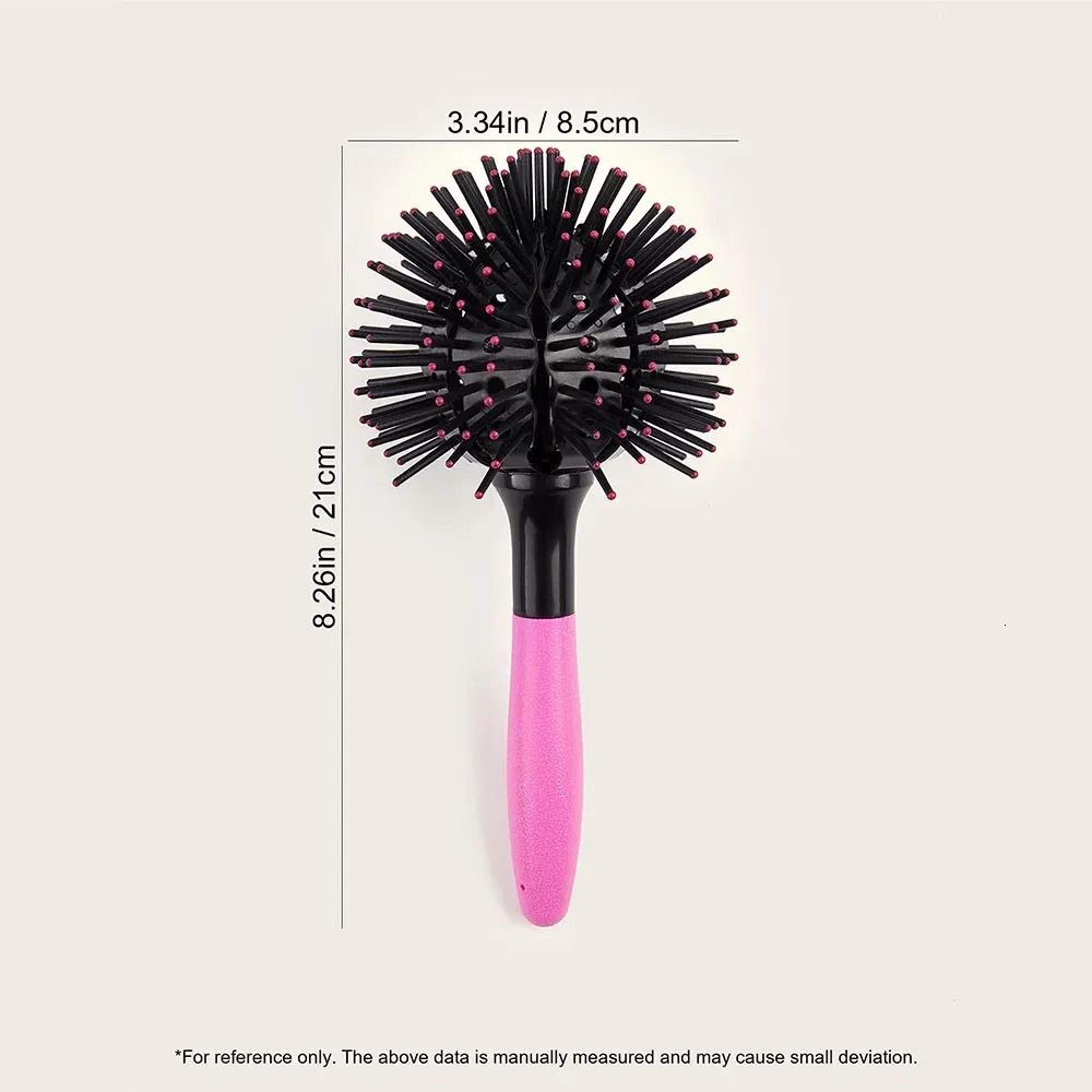 Round Styling Hair Brush Heat Resistant Detangling Brush 2