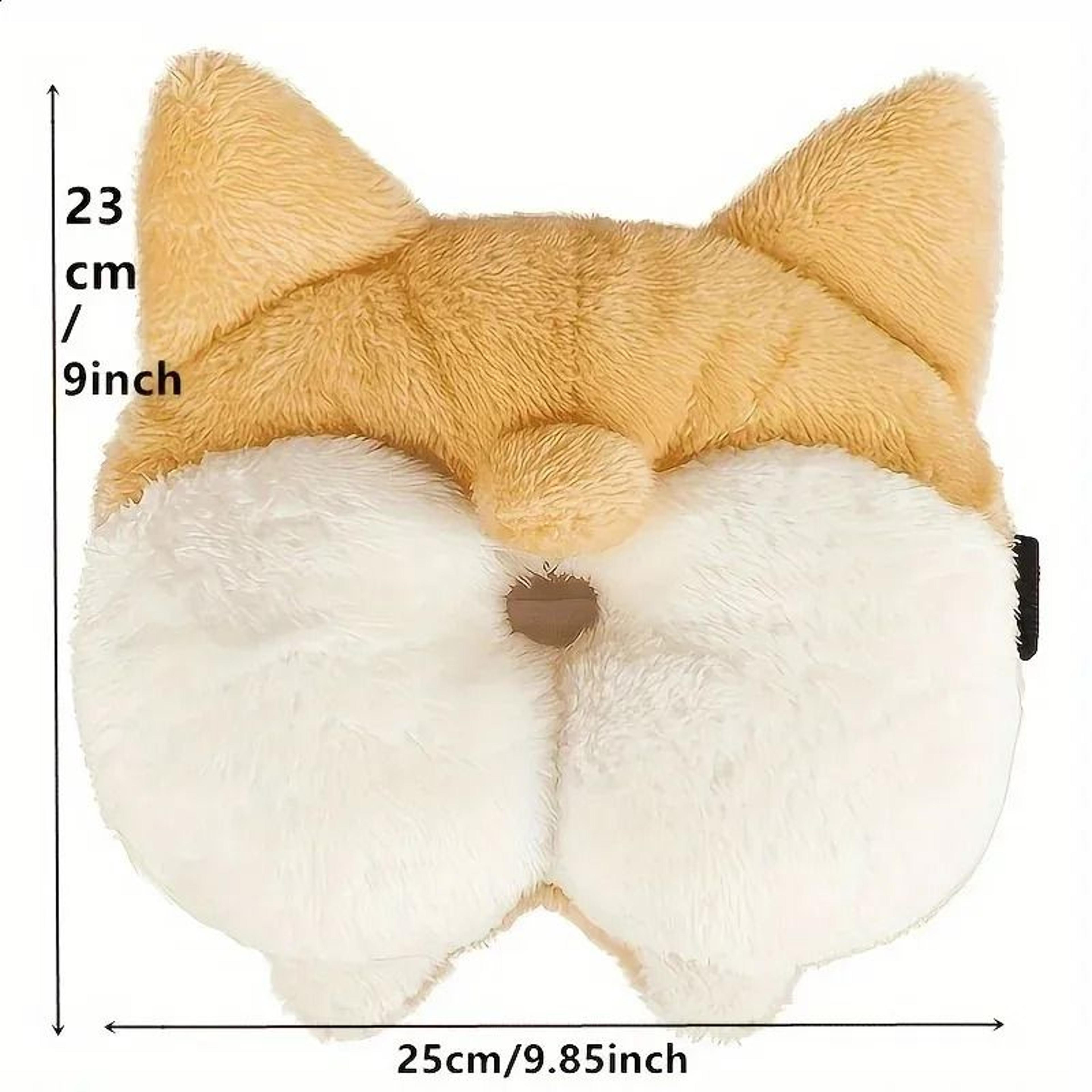 Car Tissue Box Holder With Soft Plush Design 2