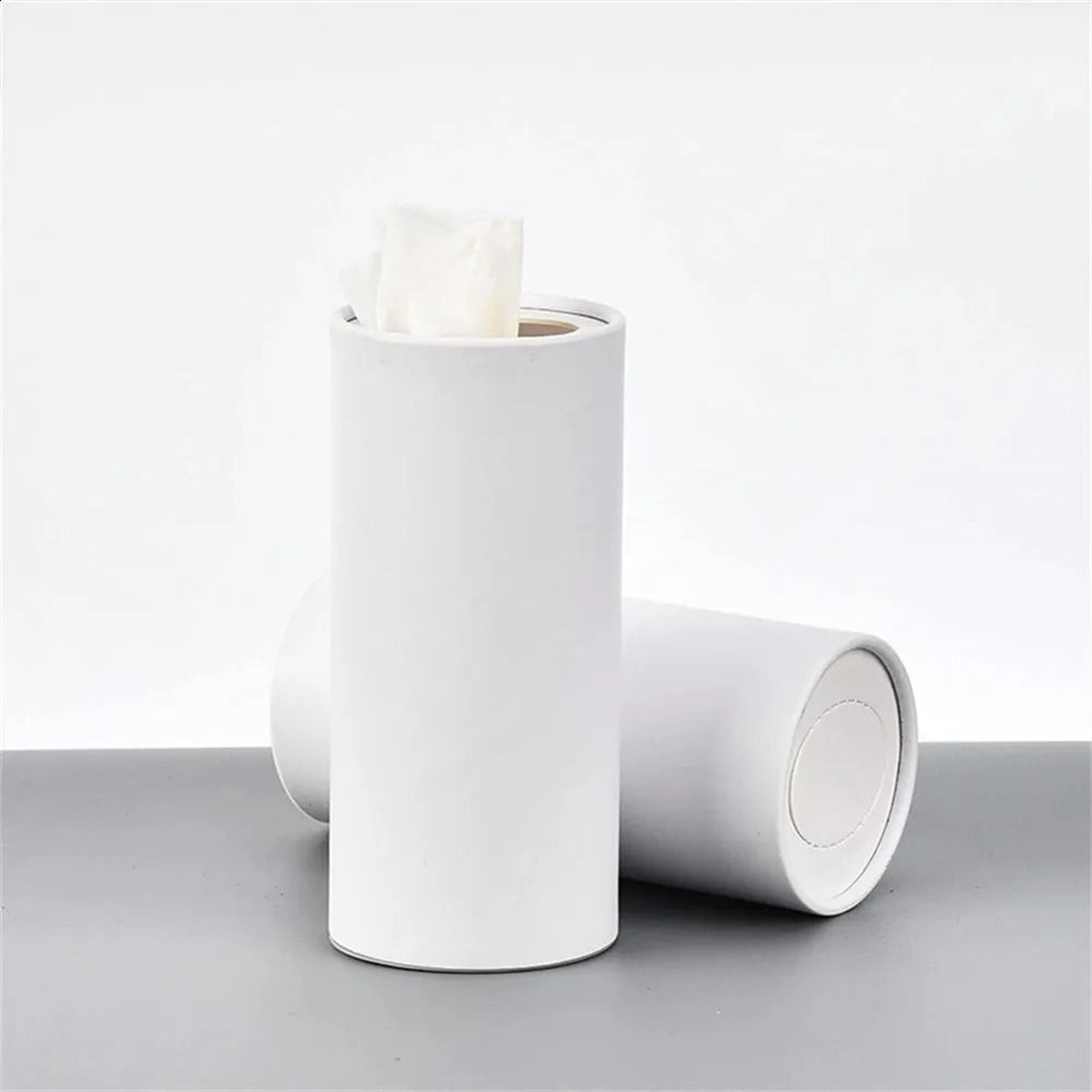 Cylindrical Tissue Box Roll Paper Holder For Car And Home 2