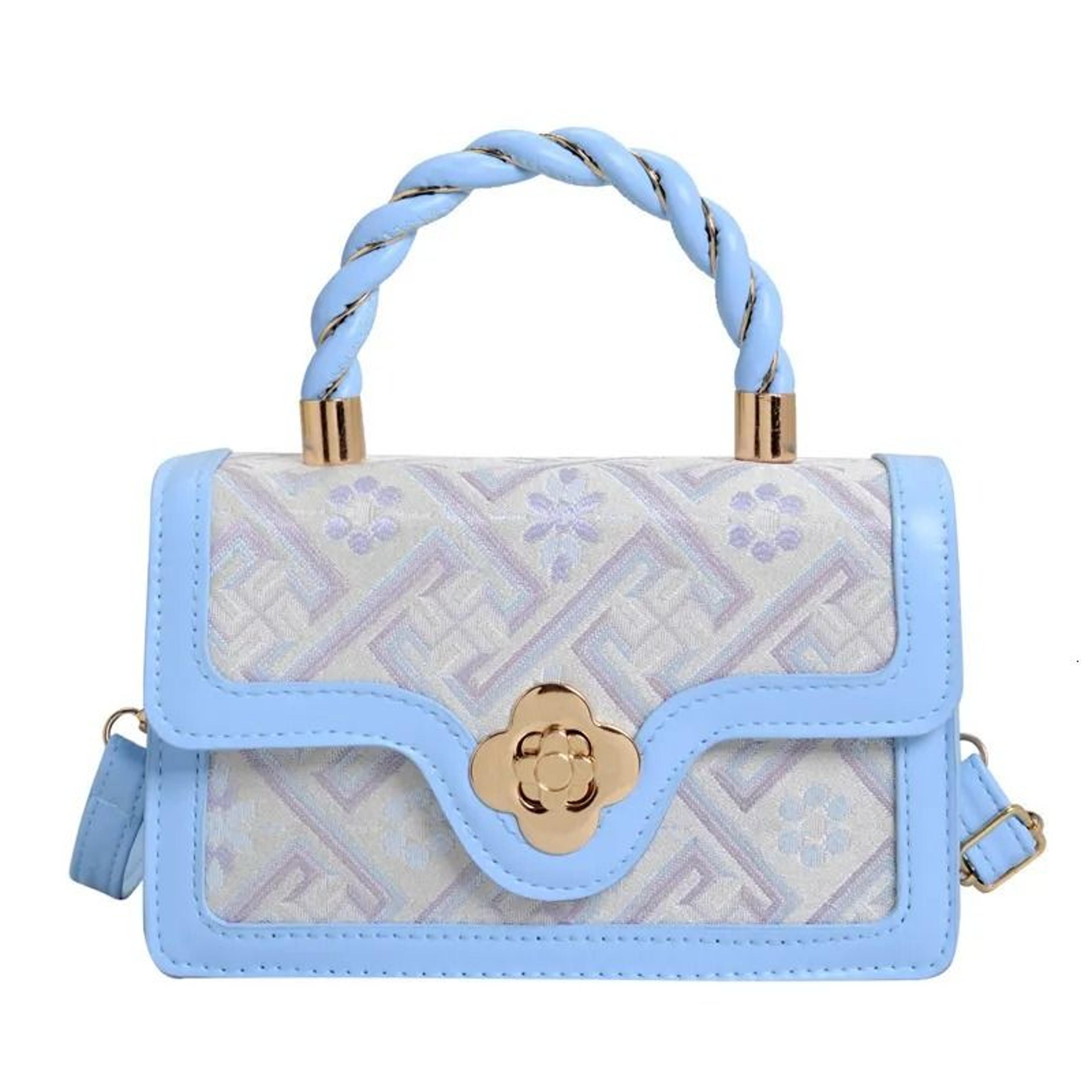 Womens Small Square Crossbody Bag In PU Leather For Everyday Use 1