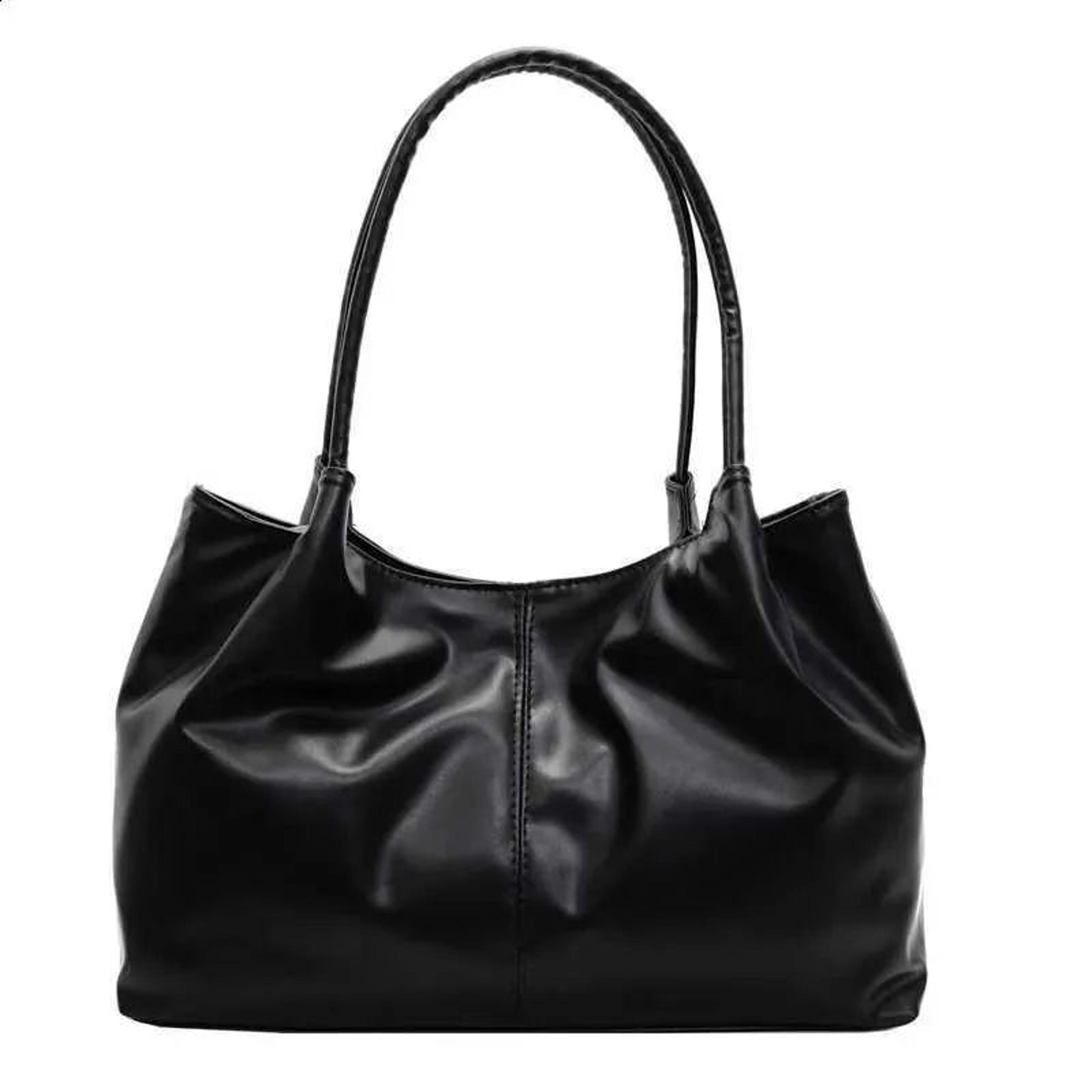 Womens Large Capacity PU Leather Tote Bag For Work And Everyday Use 0