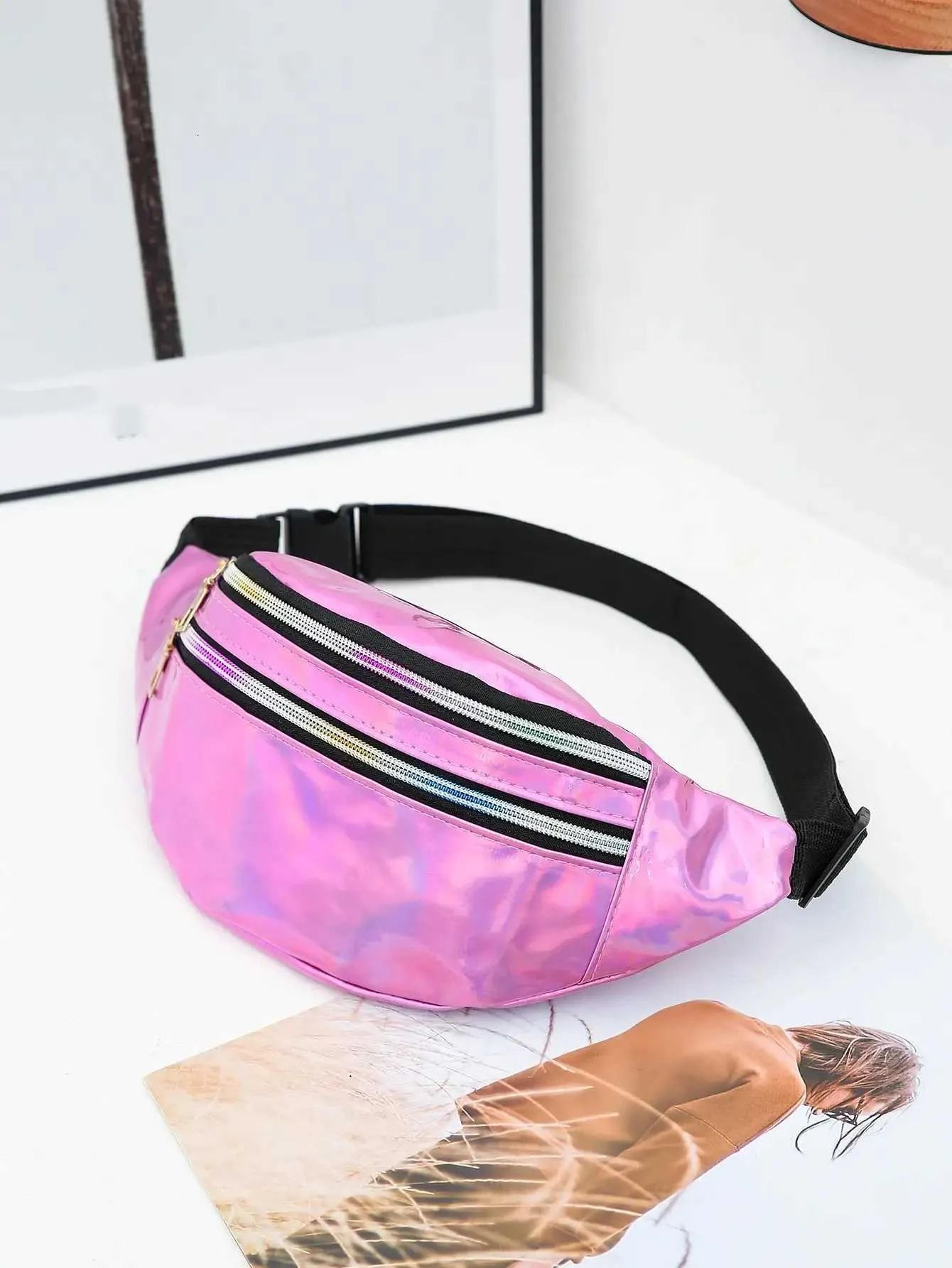 Laser Fanny Pack Crossbody Waist Bag For Women And Men 2