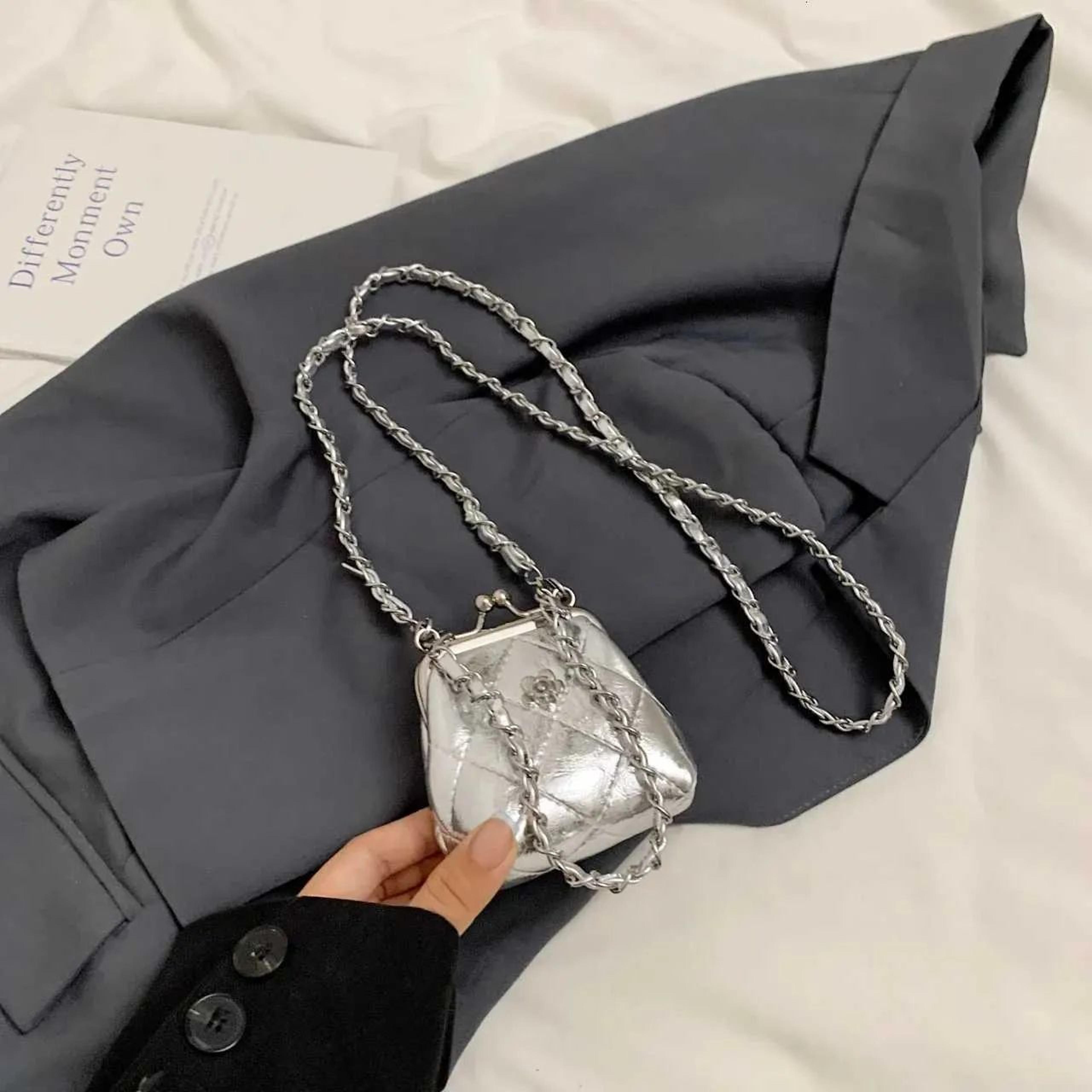 Mini Crossbody Bag For Women With Chain Strap And Hobo Style Design 2