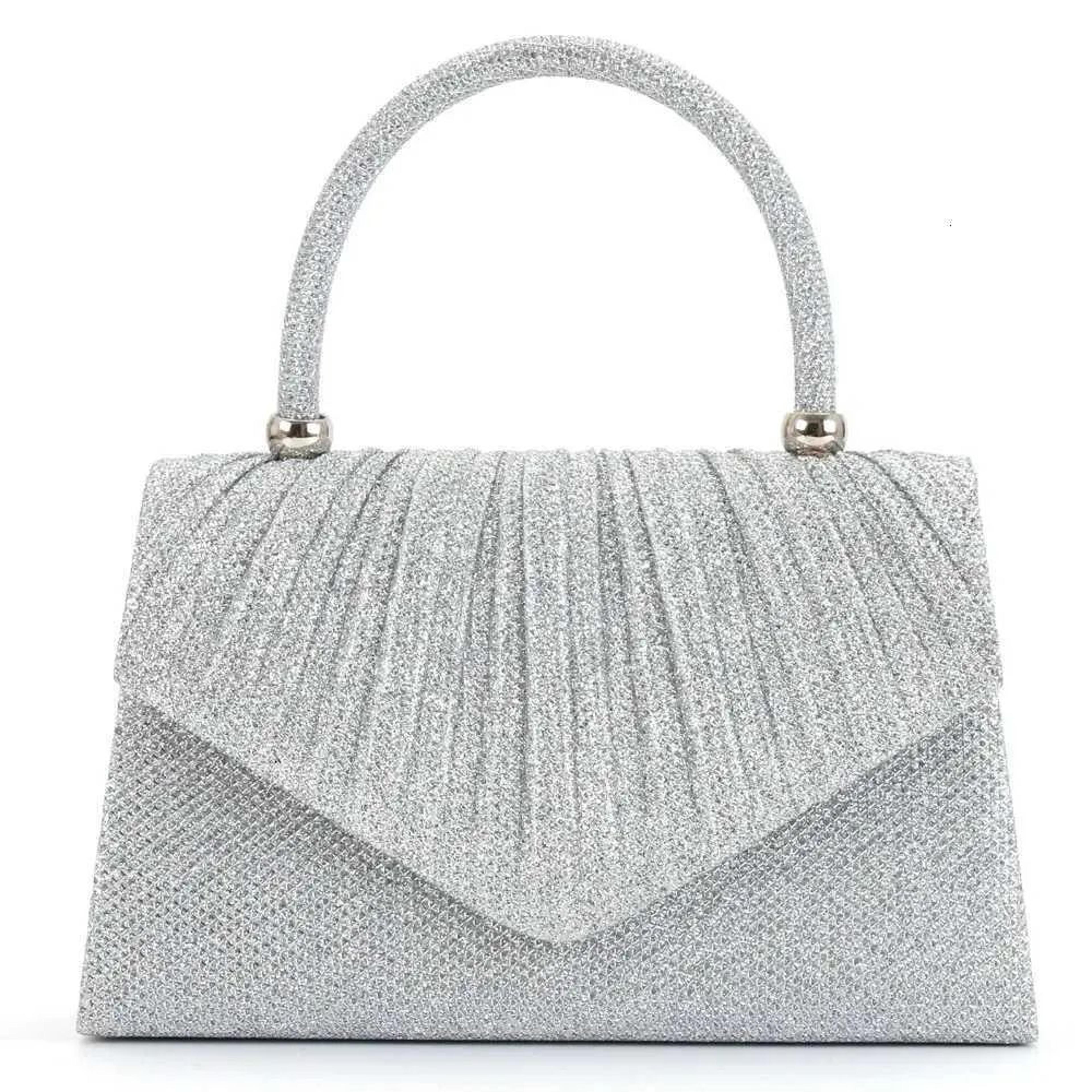 Elegant Women Crossbody Bag Lightweight Polyester Evening Handbag 2
