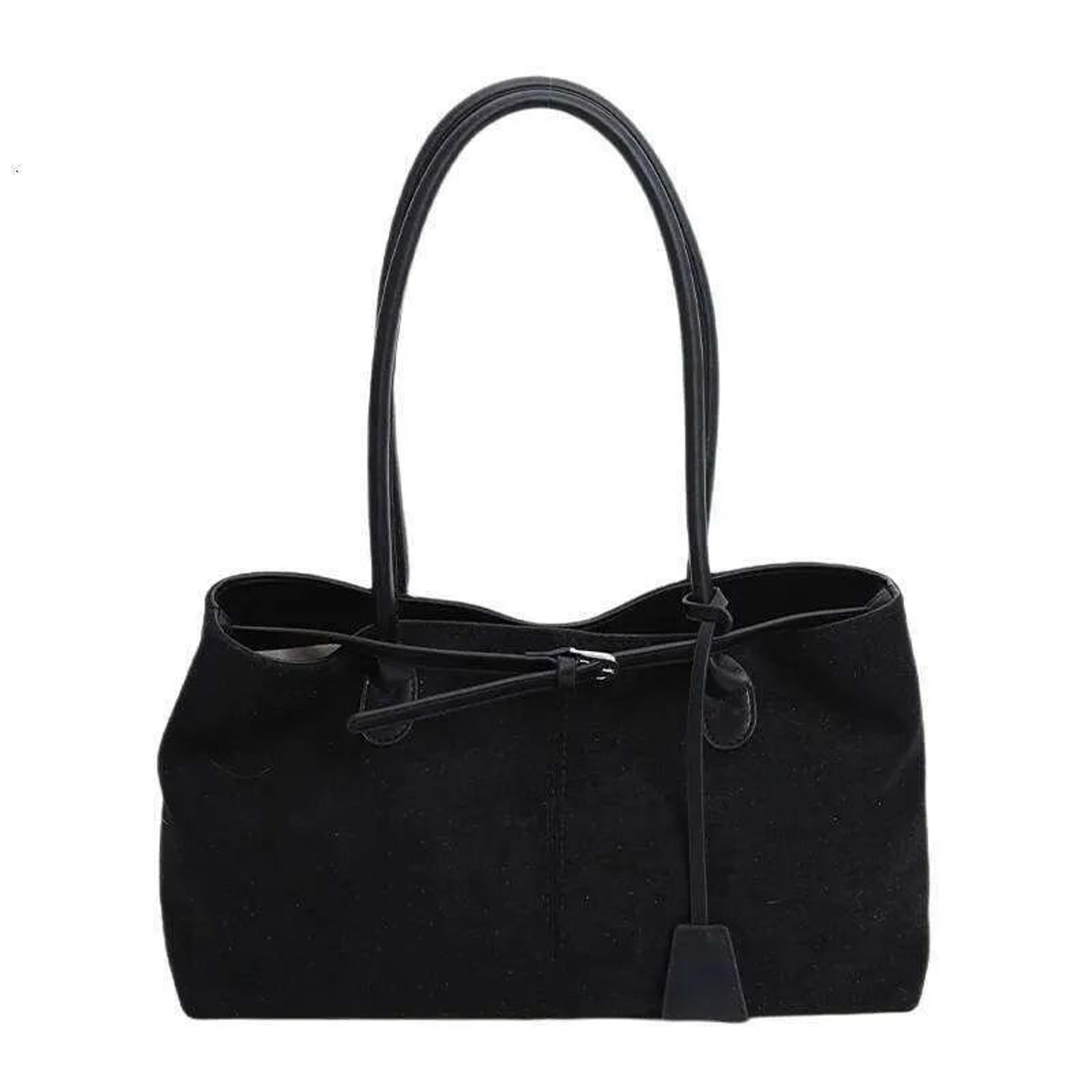 womens pu leather shoulder bag retro underarm tote handbag