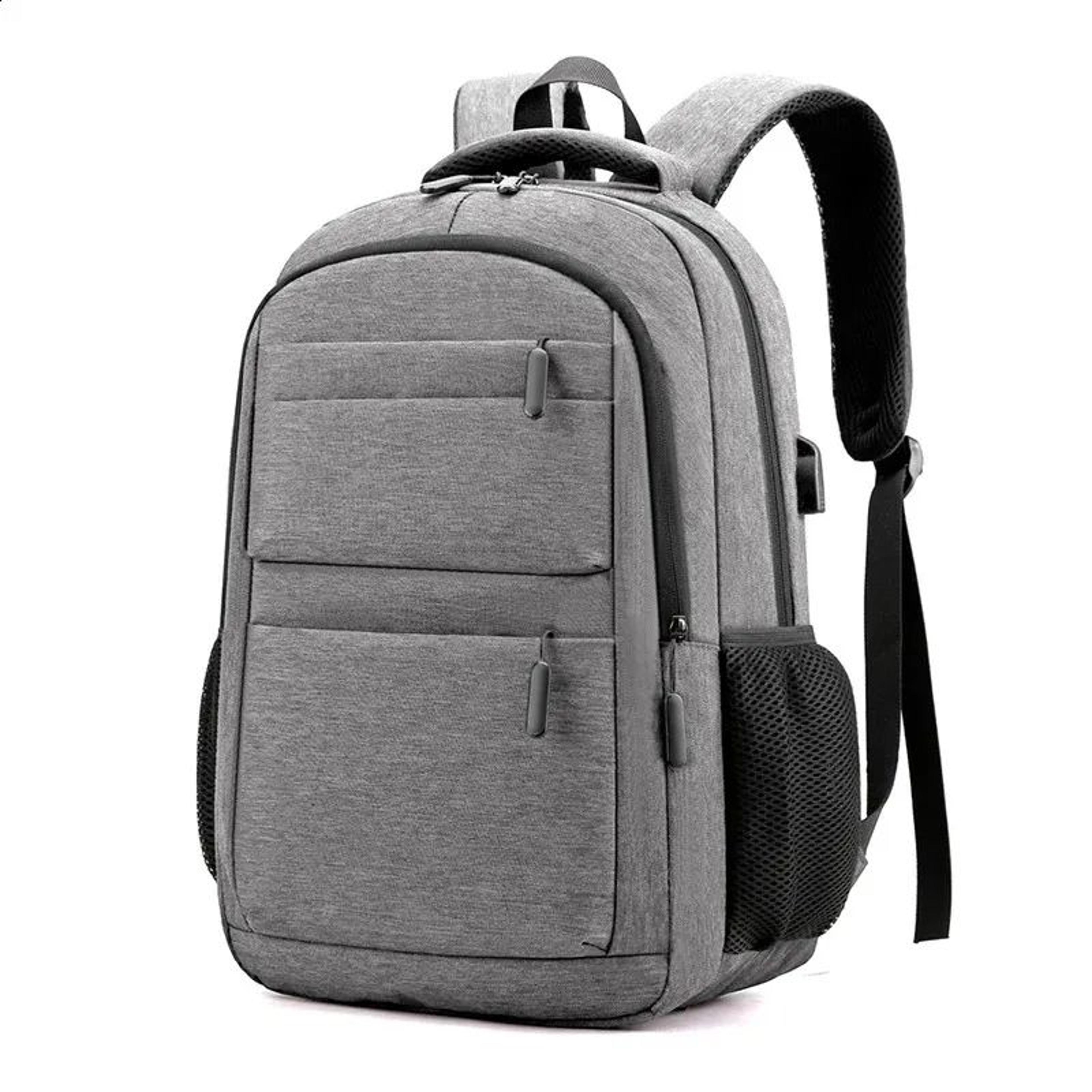 Men WaterResistant Travel Laptop Backpack With Large Capacity And Padded Straps 3