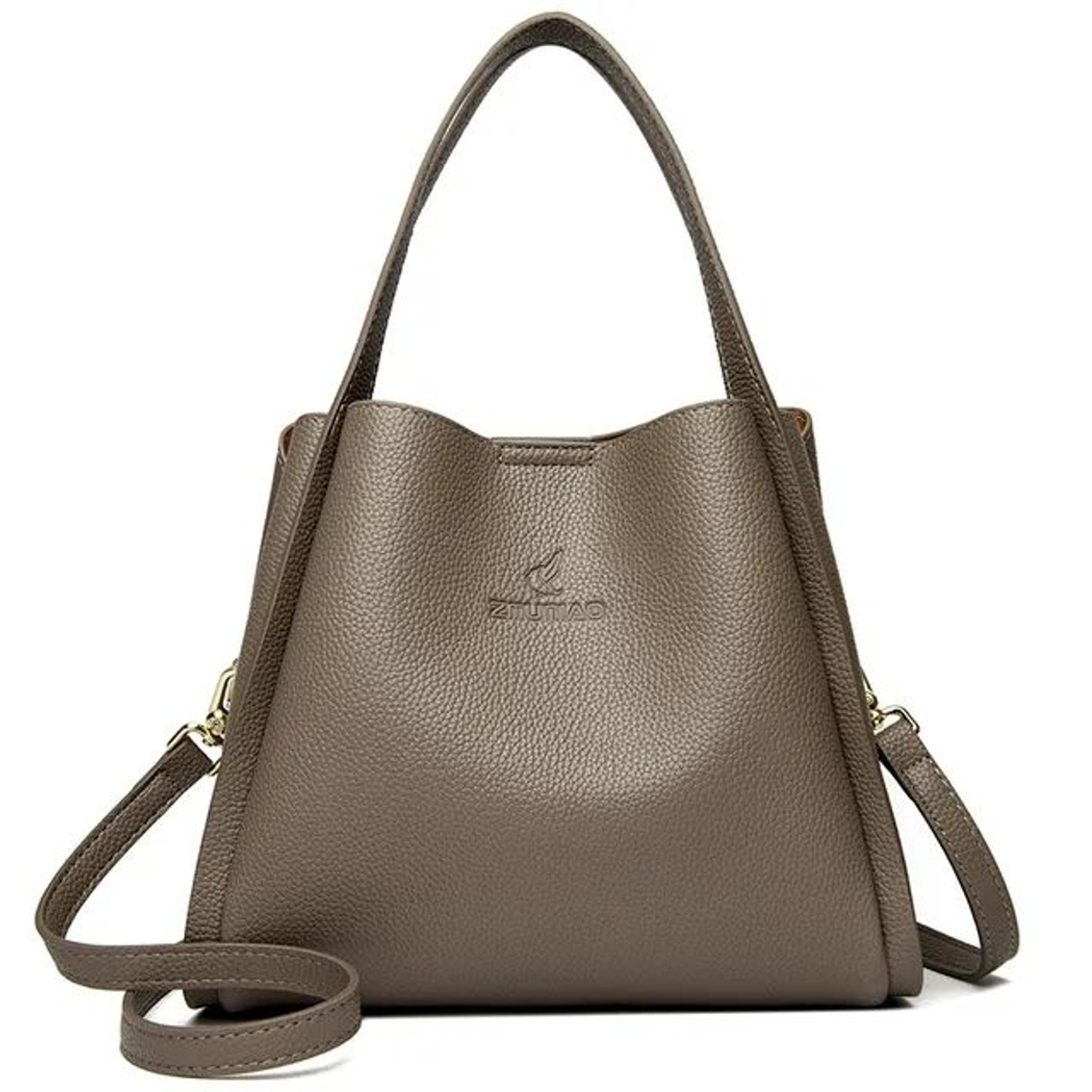 Genuine Leather Tote Bag For Women Luxury Crossbody Handbag 4