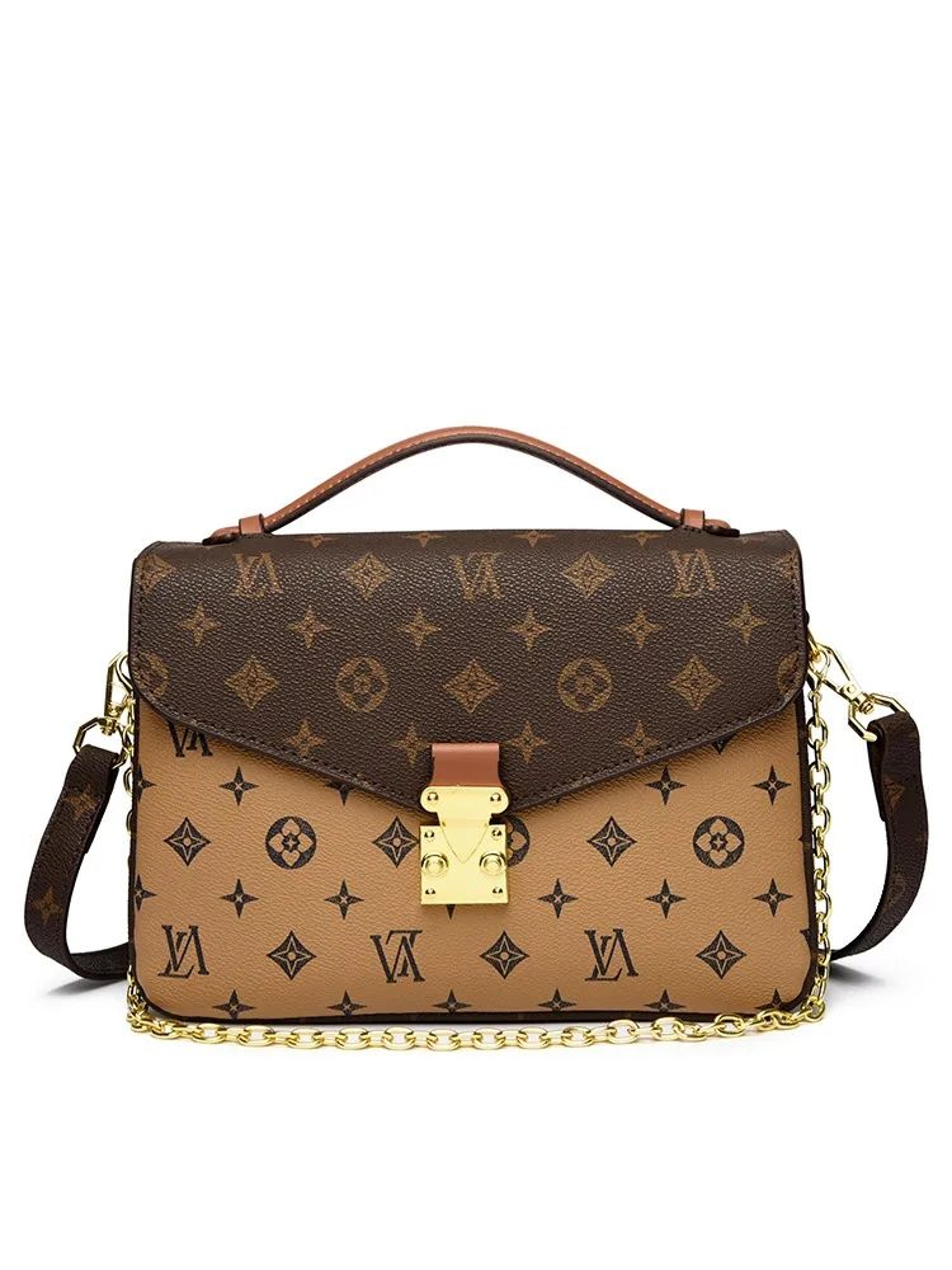Vintage Floral Crossbody Shoulder Bag For Women Elegant Everyday Handbag 2