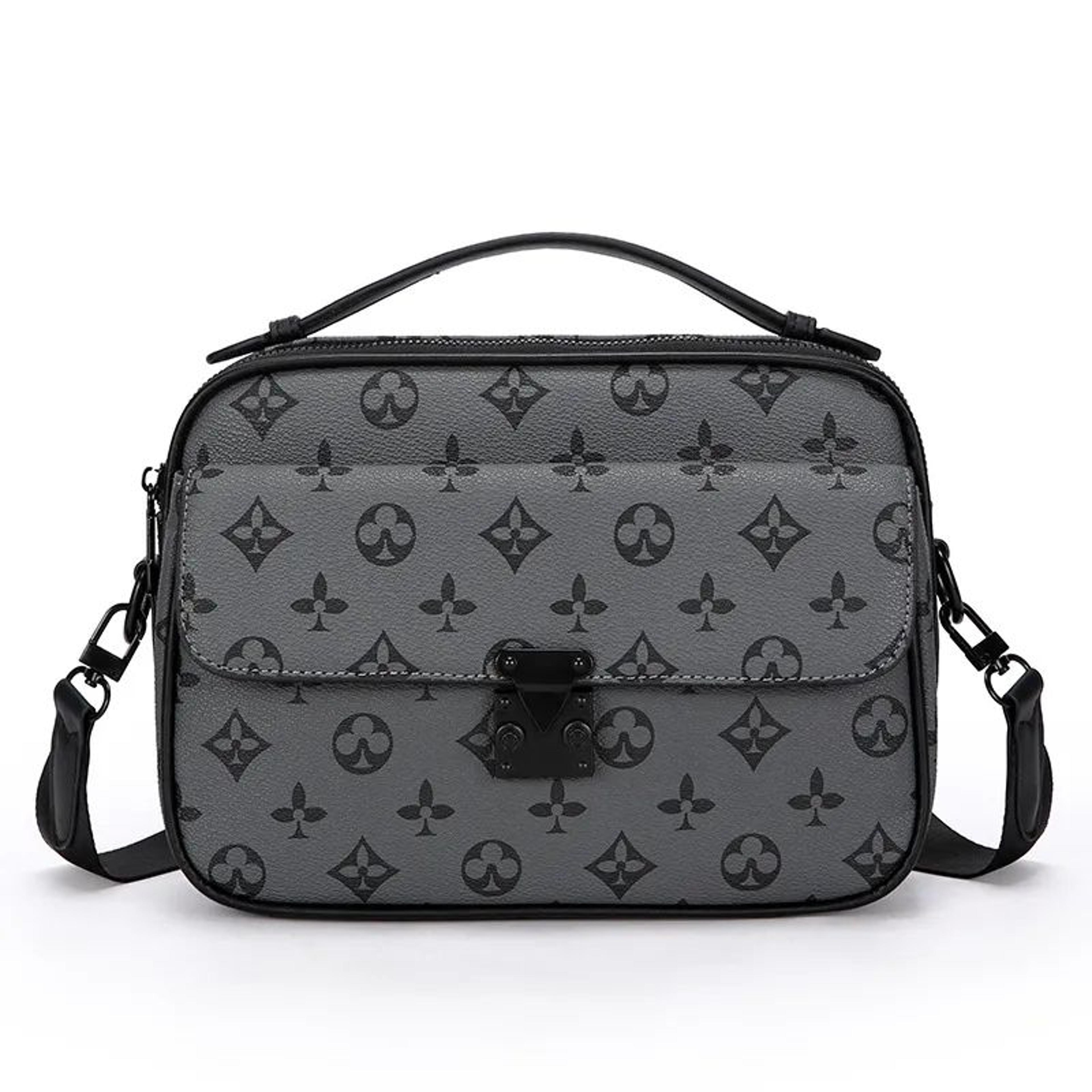 Men Business Messenger Bag With Adjustable Shoulder Strap For Work And Travel 1