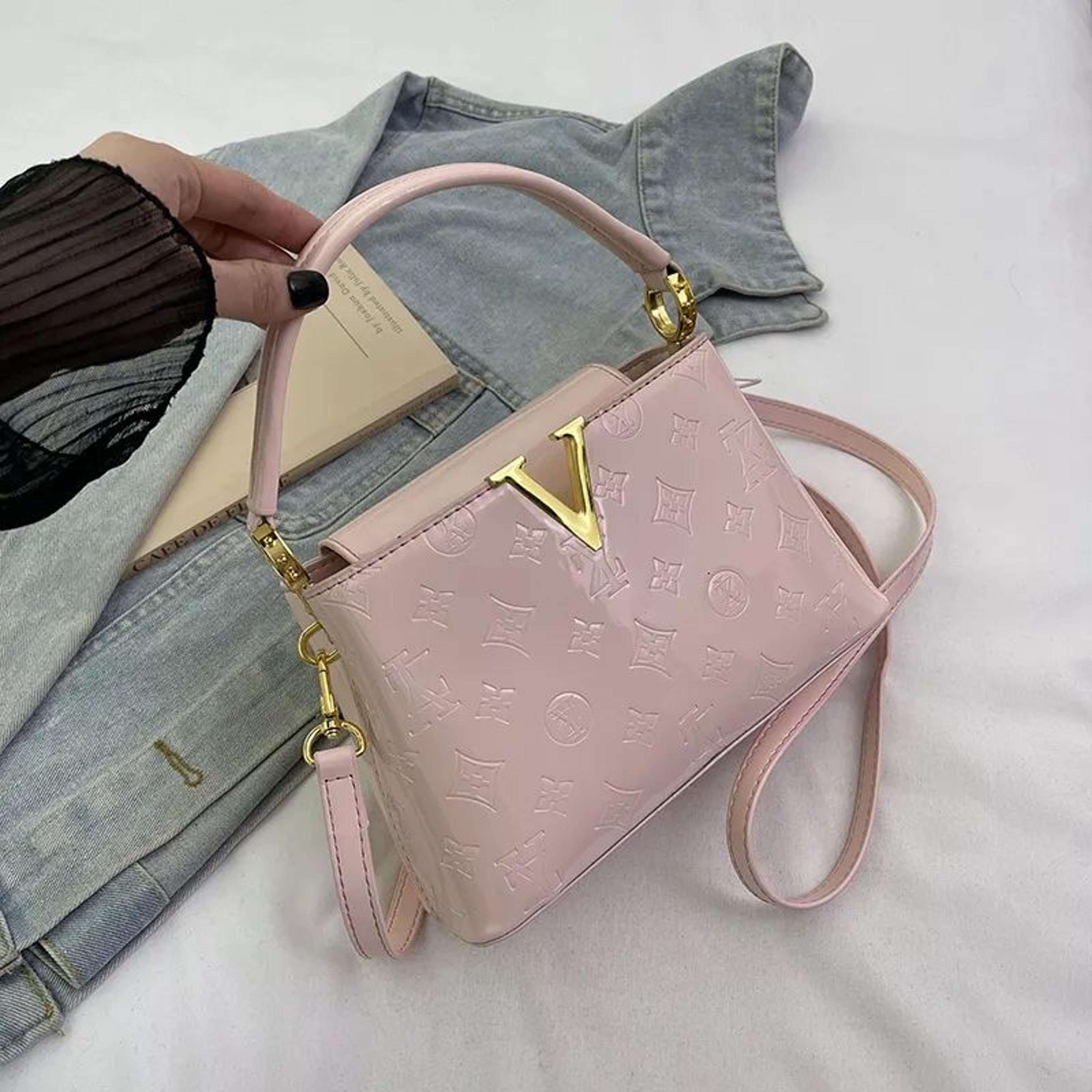 women's patent leather bucket bag large capacity shoulder and crossbody handbag